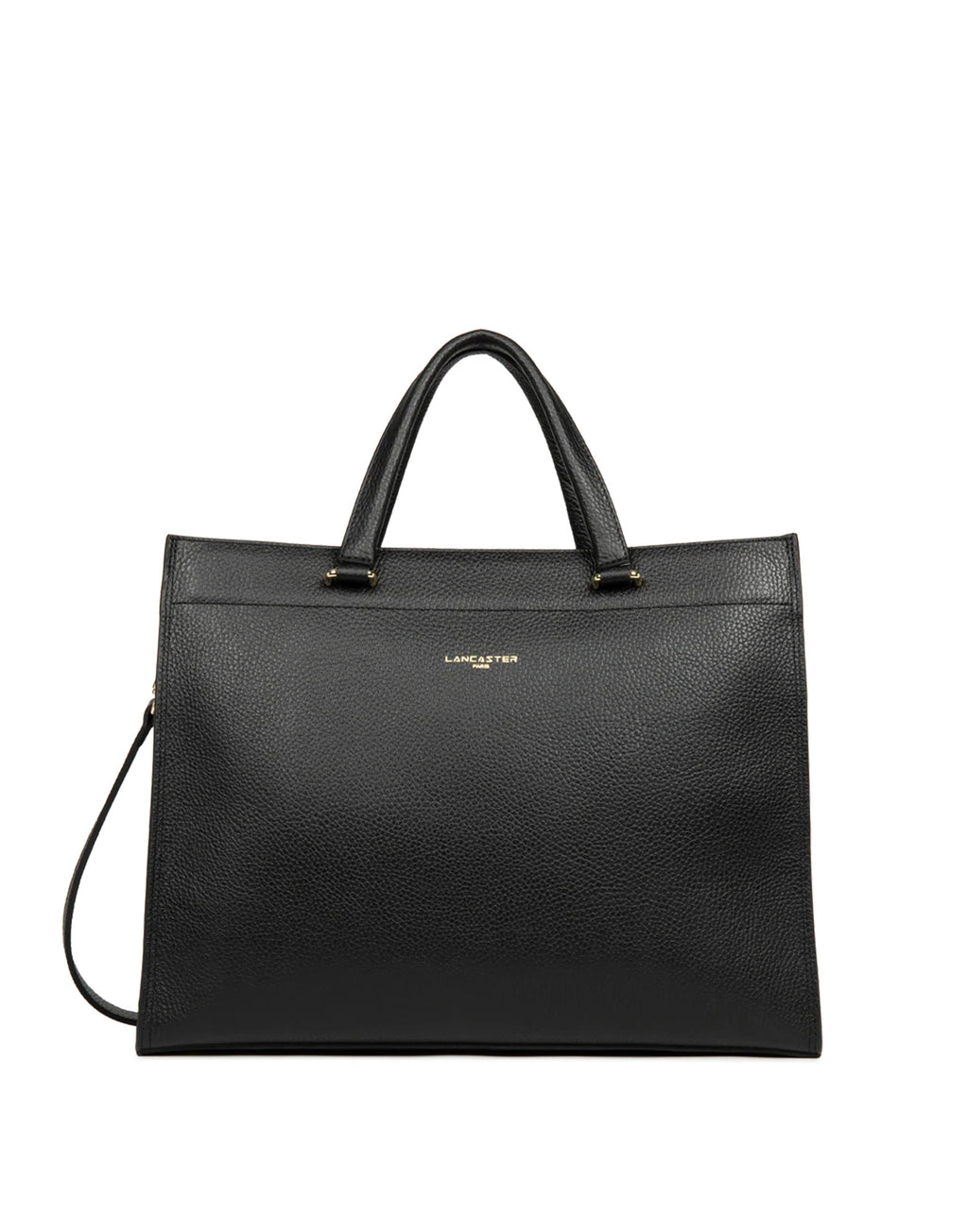 LANCASTER Borsa a Spalla Foulonné Double Noir/Nude