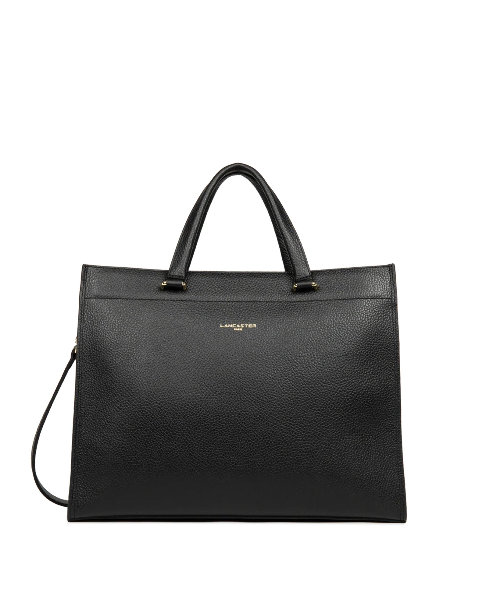 LANCASTER Borsa a Spalla Foulonné Double Noir/Nude