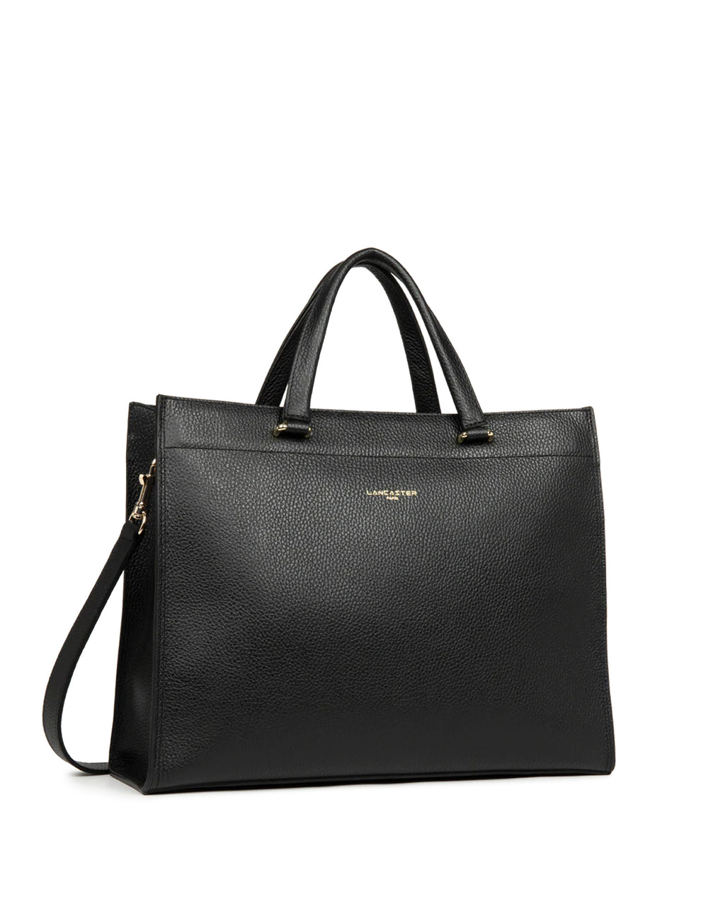 LANCASTER Borsa a Spalla Foulonné Double Noir/Nude