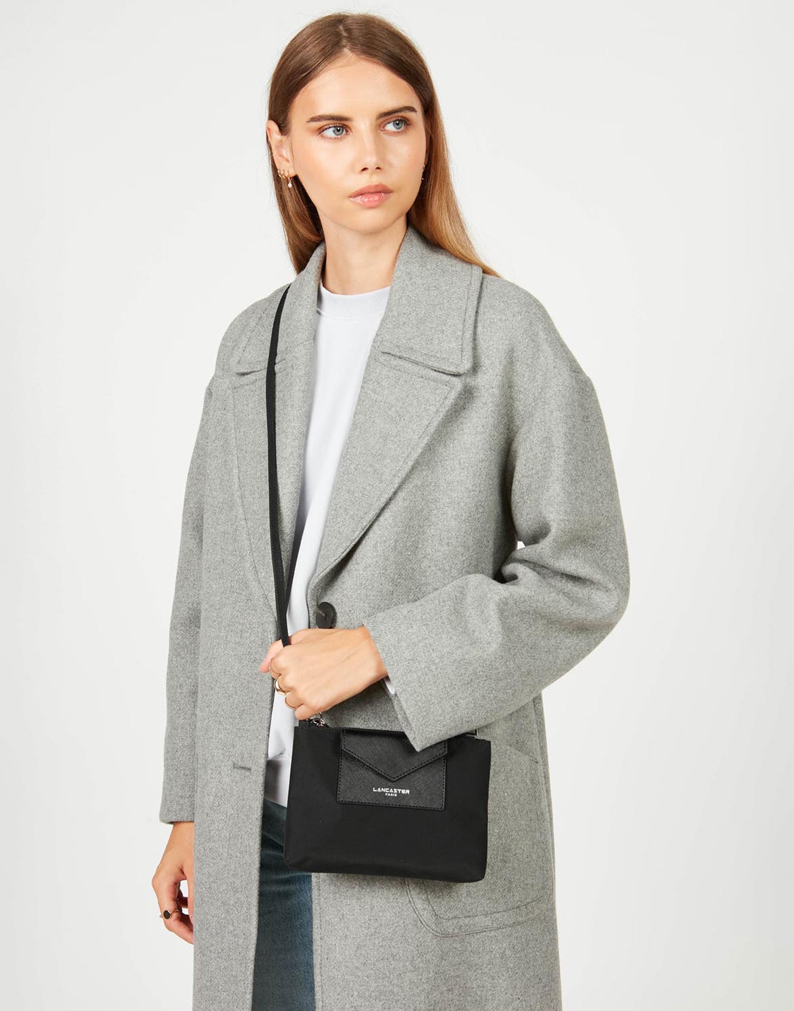 LANCASTER Piccola Pochette Smart KBA Noir