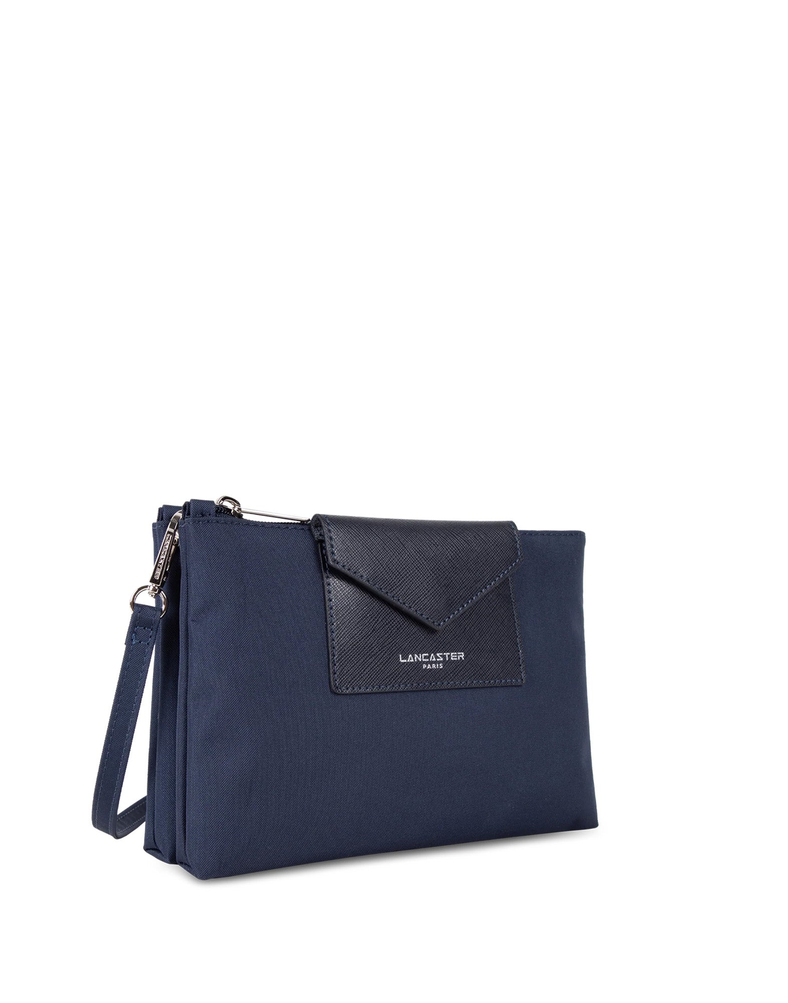LANCASTER Pochette Doppia Smart KBA Bleu Foncè