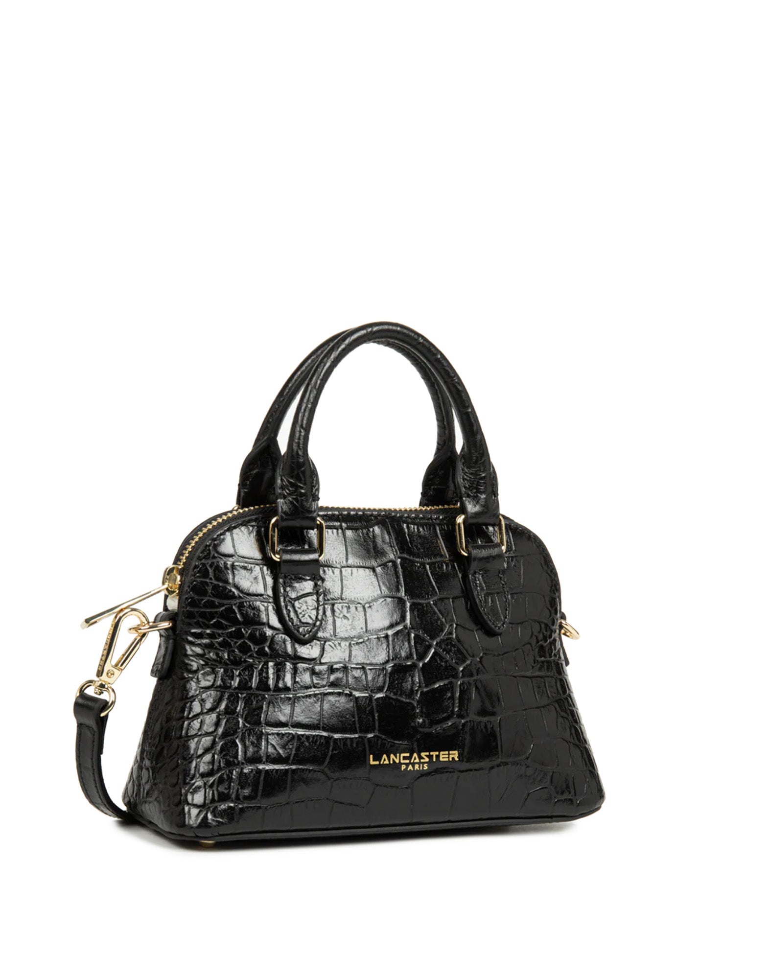 LANCASTER Borsa a Mano Exo Stampa Cocco Noir