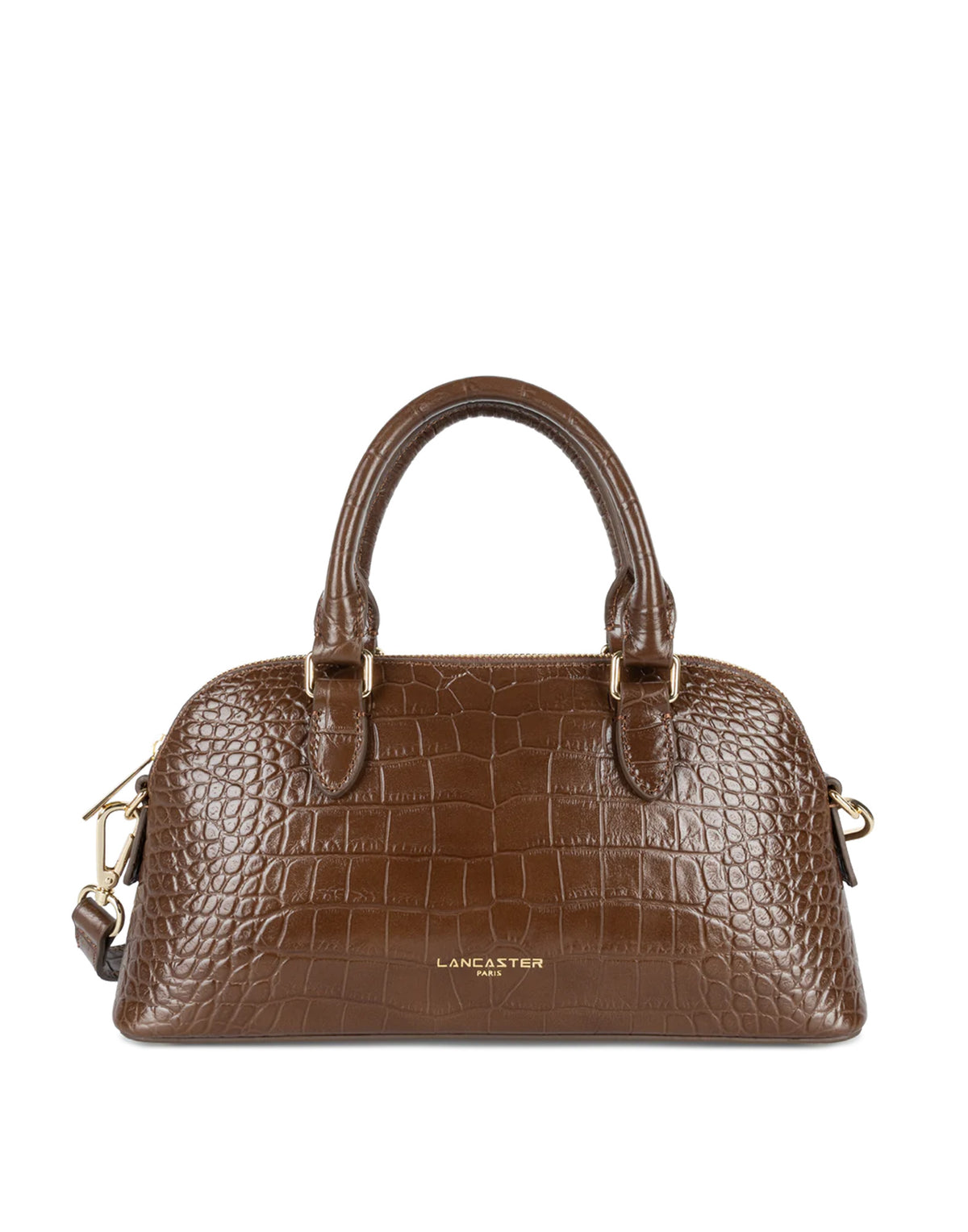 LANCASTER Borsa a Mezzaluna Exo Stampa Cocco Vison