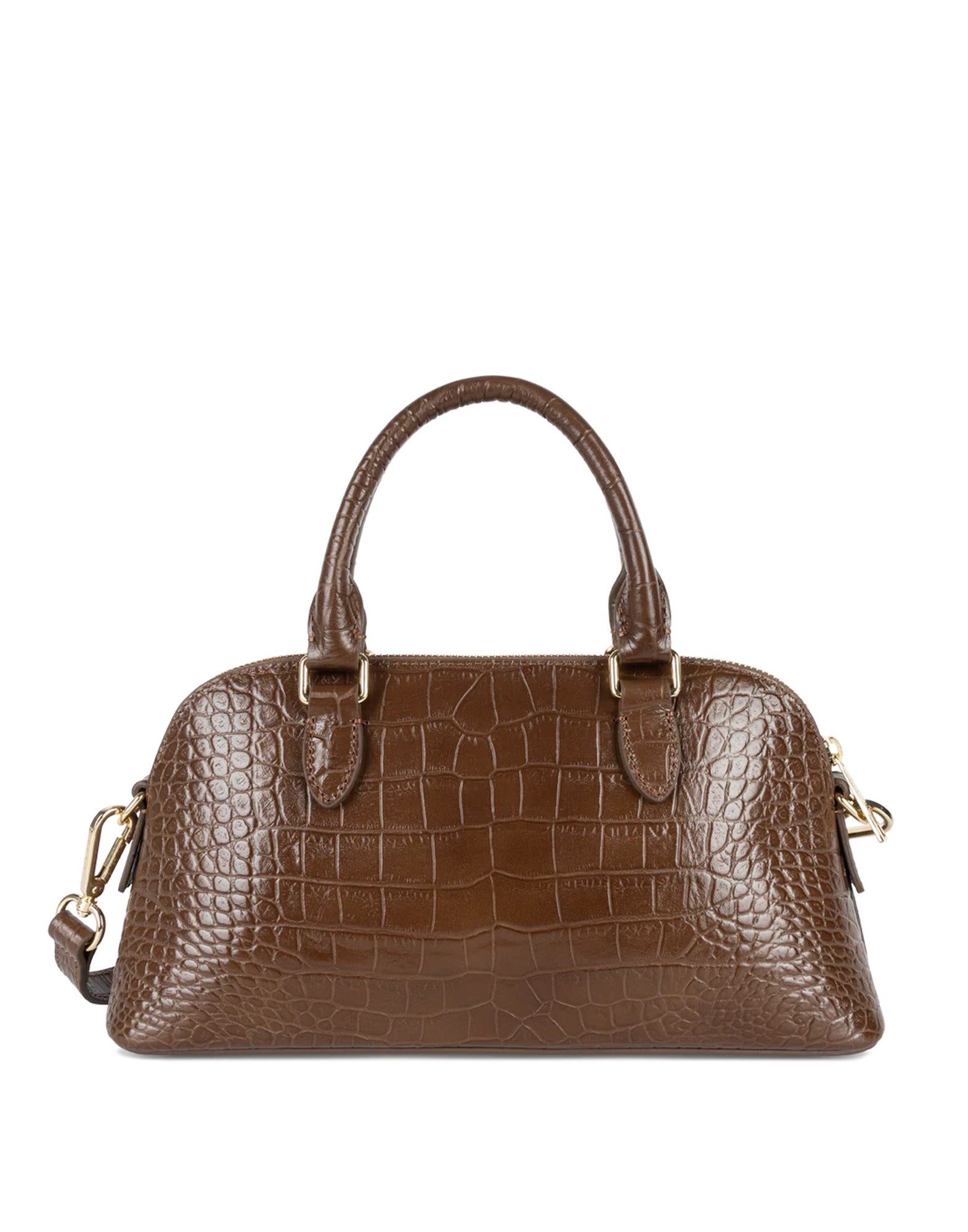 LANCASTER Borsa a Mezzaluna Exo Stampa Cocco Vison