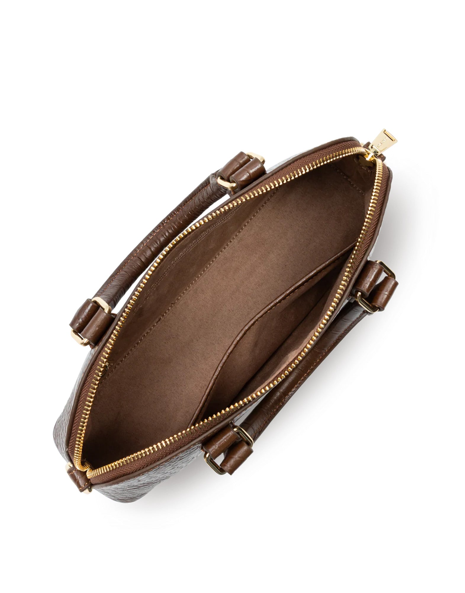 LANCASTER Borsa a Mezzaluna Exo Stampa Cocco Vison