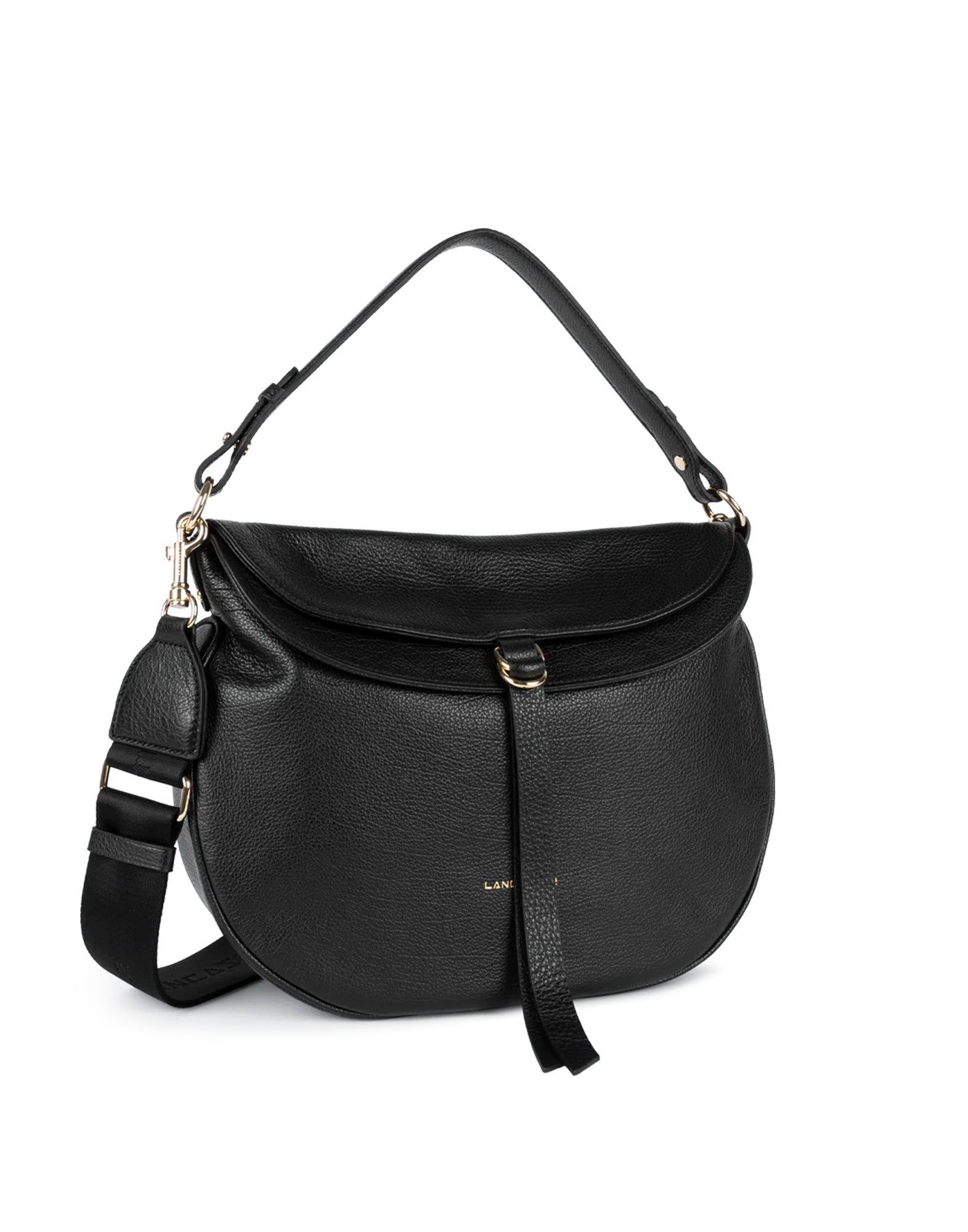 LANCASTER Borsa a Spalla Grande Dune Gaia Noir