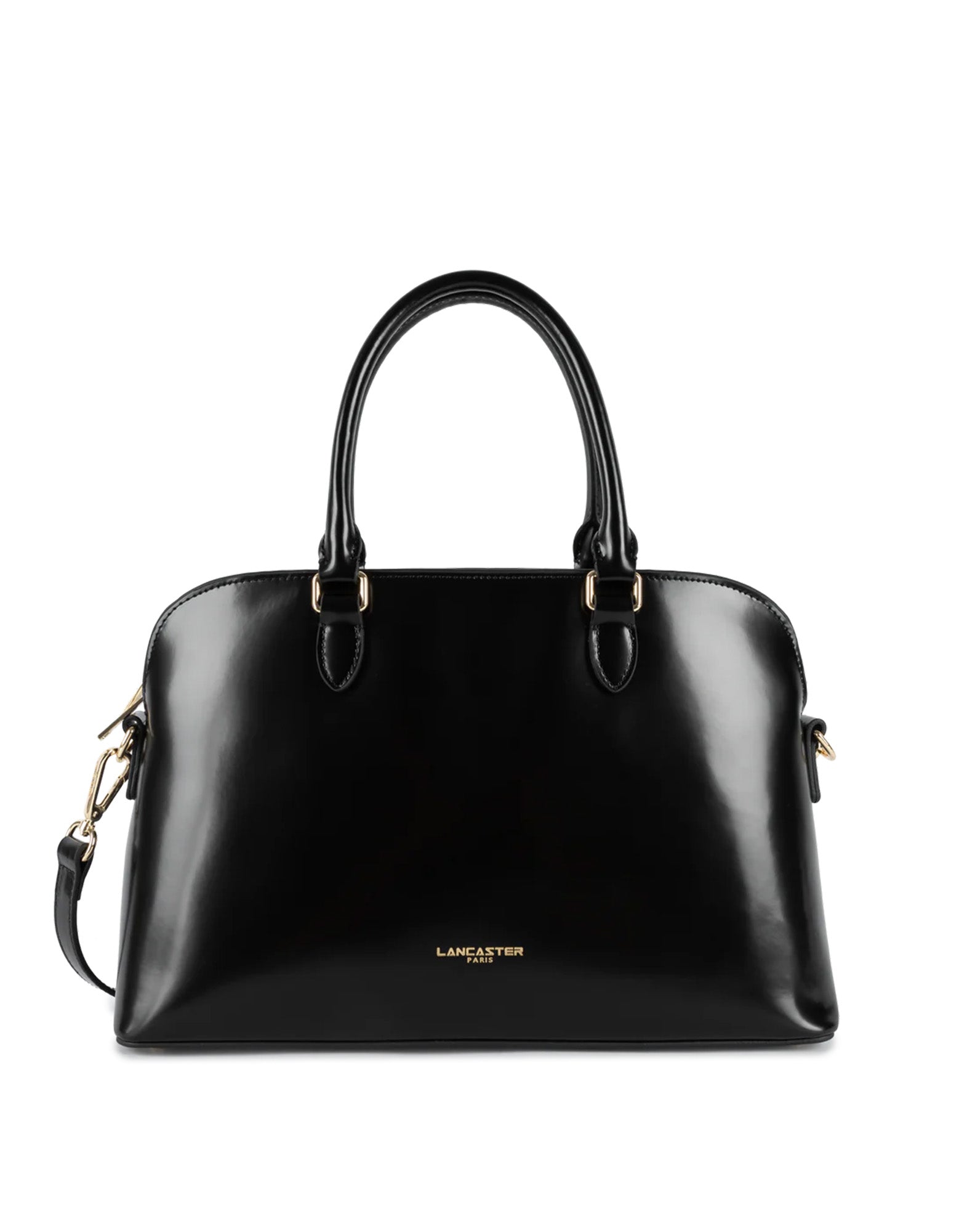 LANCASTER Grande Borsa a Mezza Luna in Pelle di Vitello Liscia