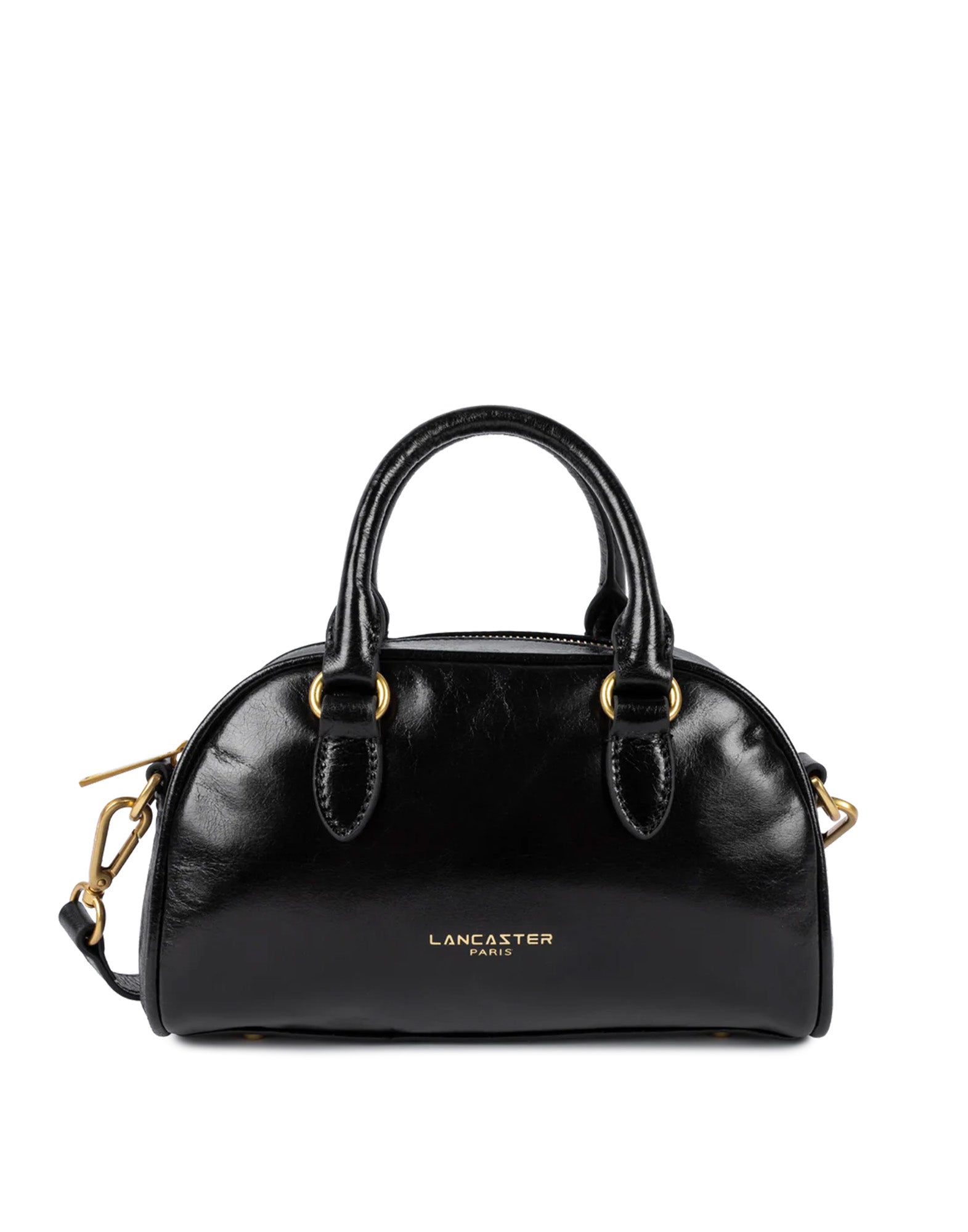 LANCASTER Borsa Piccola Bowling Rétro Bow Noir