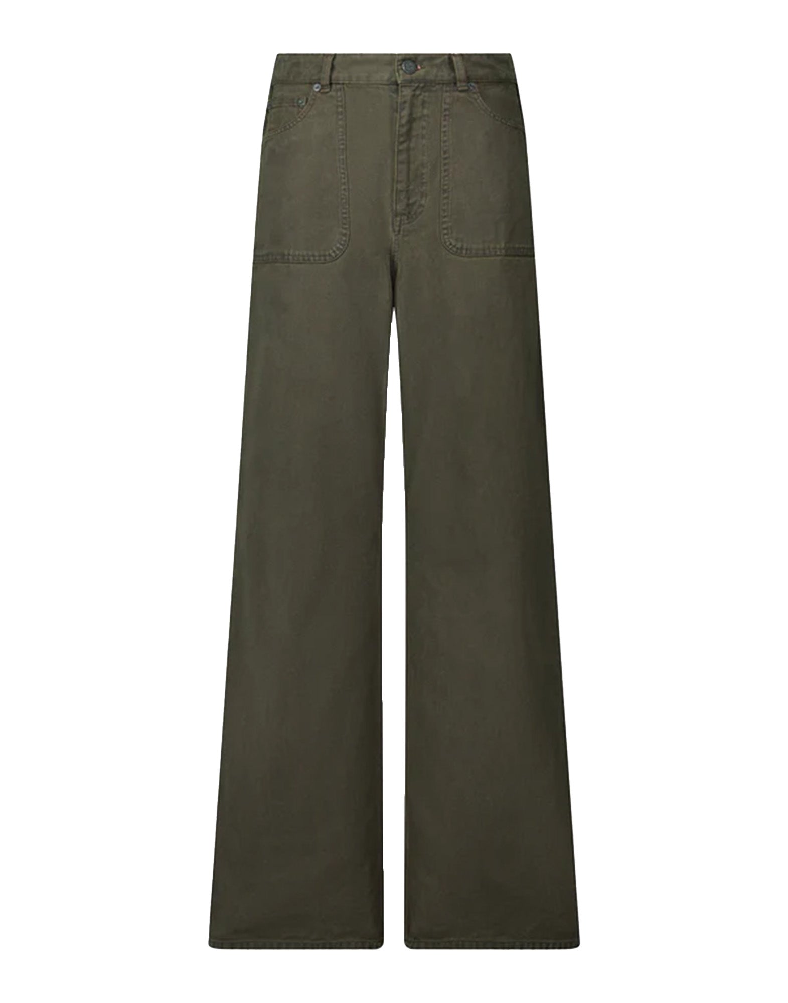 LAURENCE BRAS Pantaloni a Gamba Larga Khaki