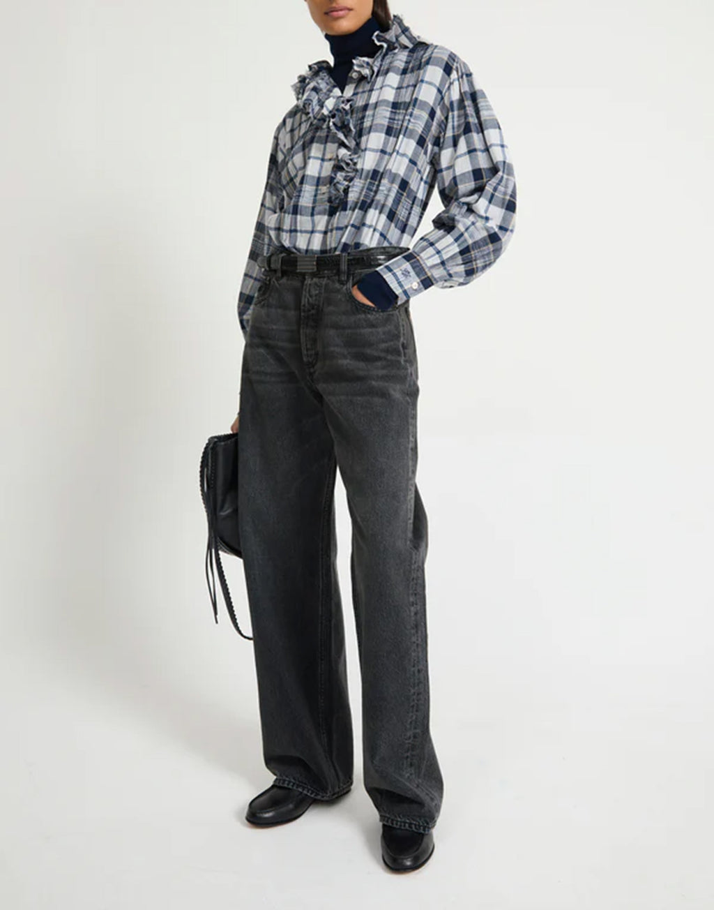 LAURENCE BRAS Jeans Loose Fit Pia Neri