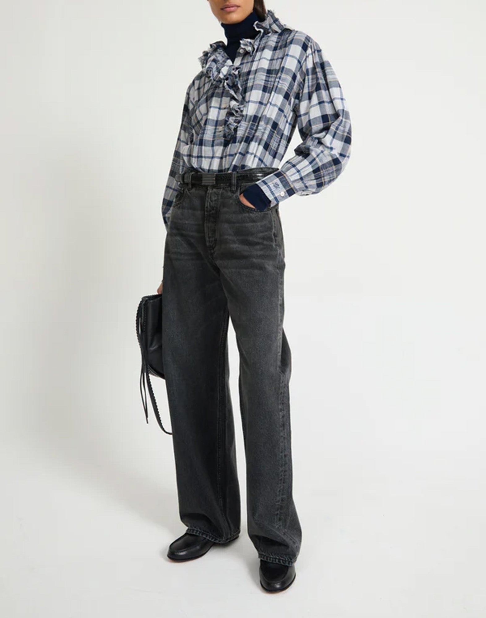 LAURENCE BRAS Jeans Loose Fit Pia Neri