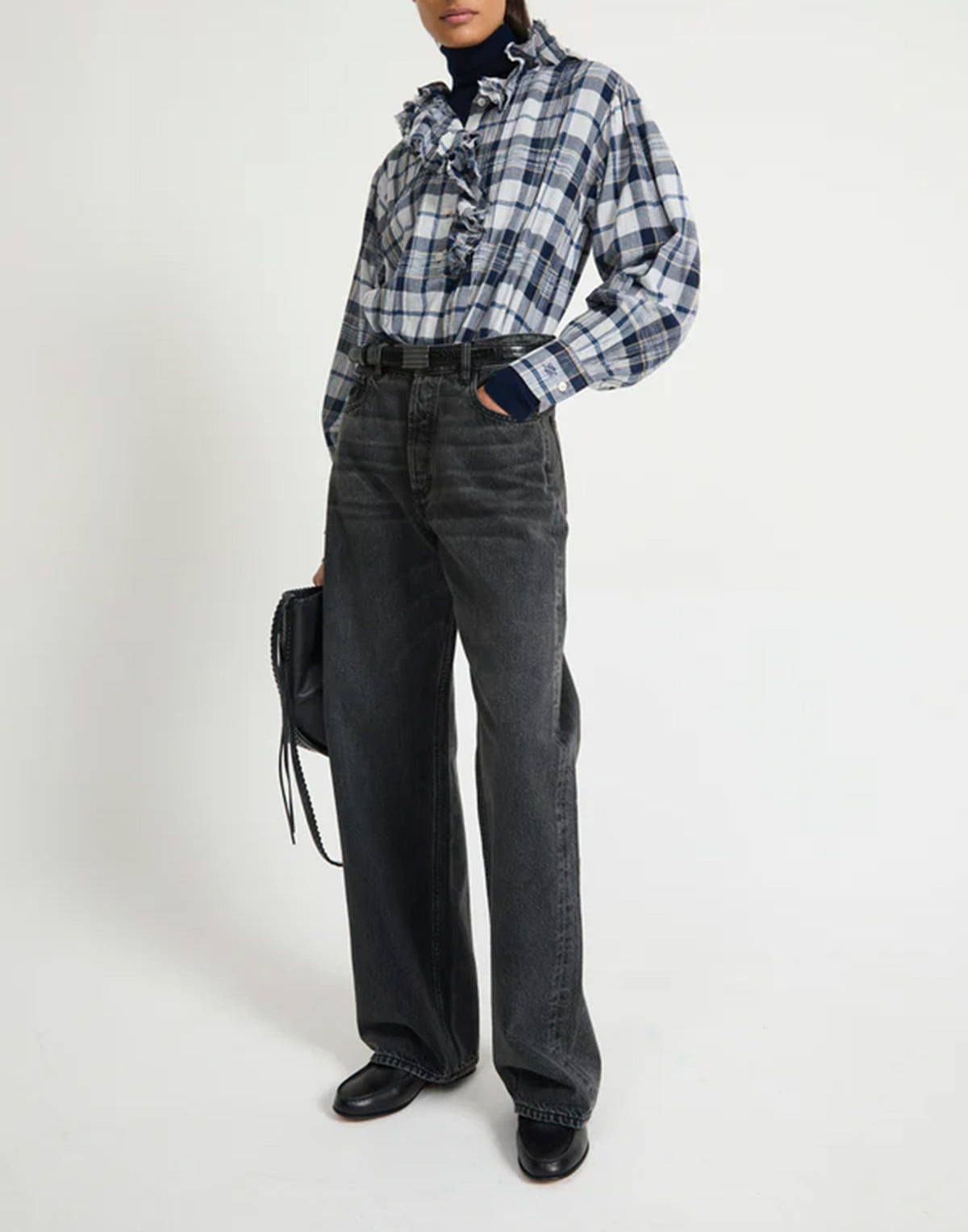 LAURENCE BRAS Jeans Loose Fit Pia Neri