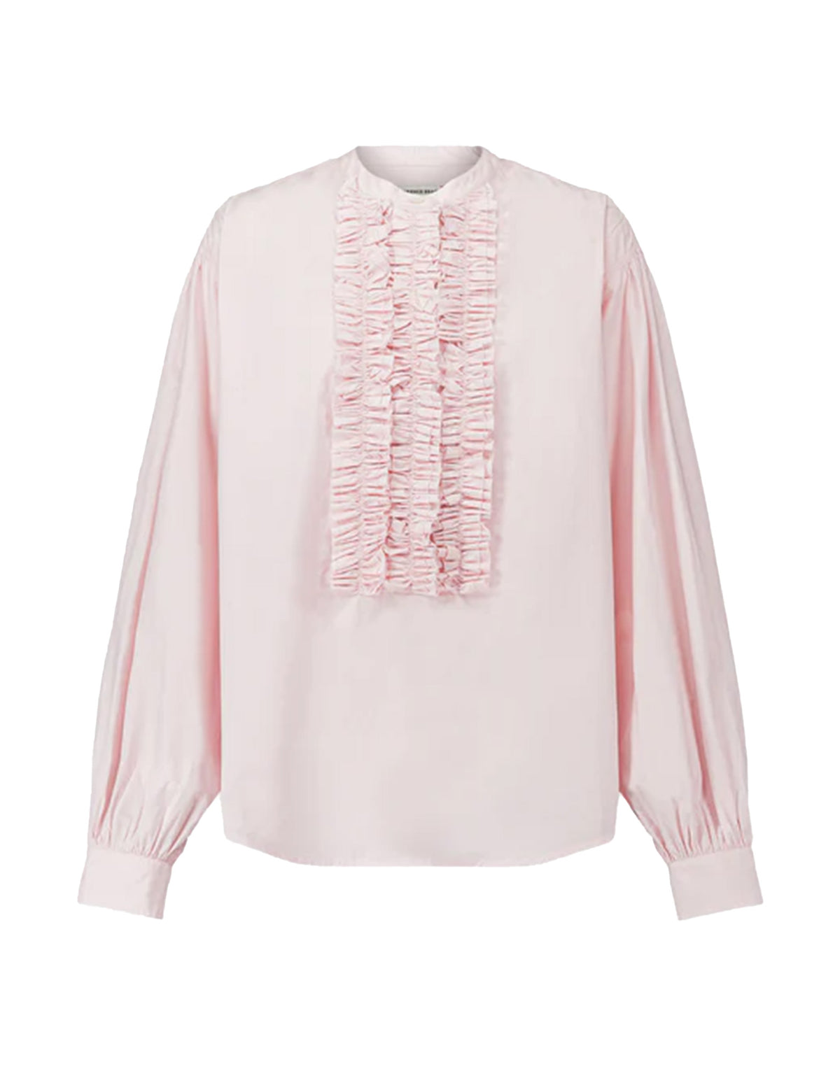 LAURENCE BRAS Blusa Magritte con Rouche Light Pink