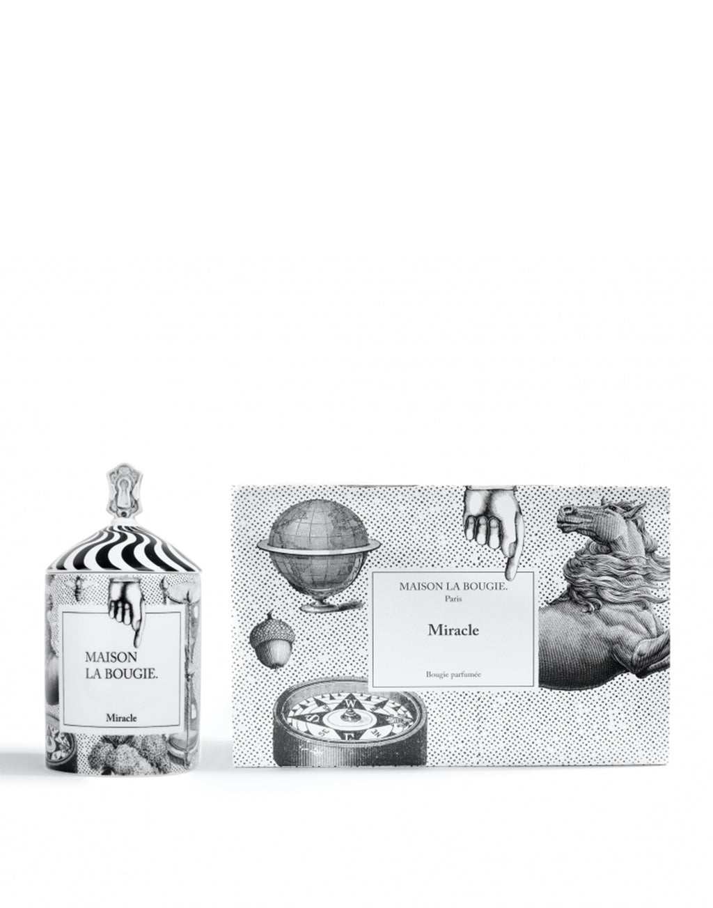 MAISON LA BOUGIE Candela Profumata Miracle in Ceramica 350g