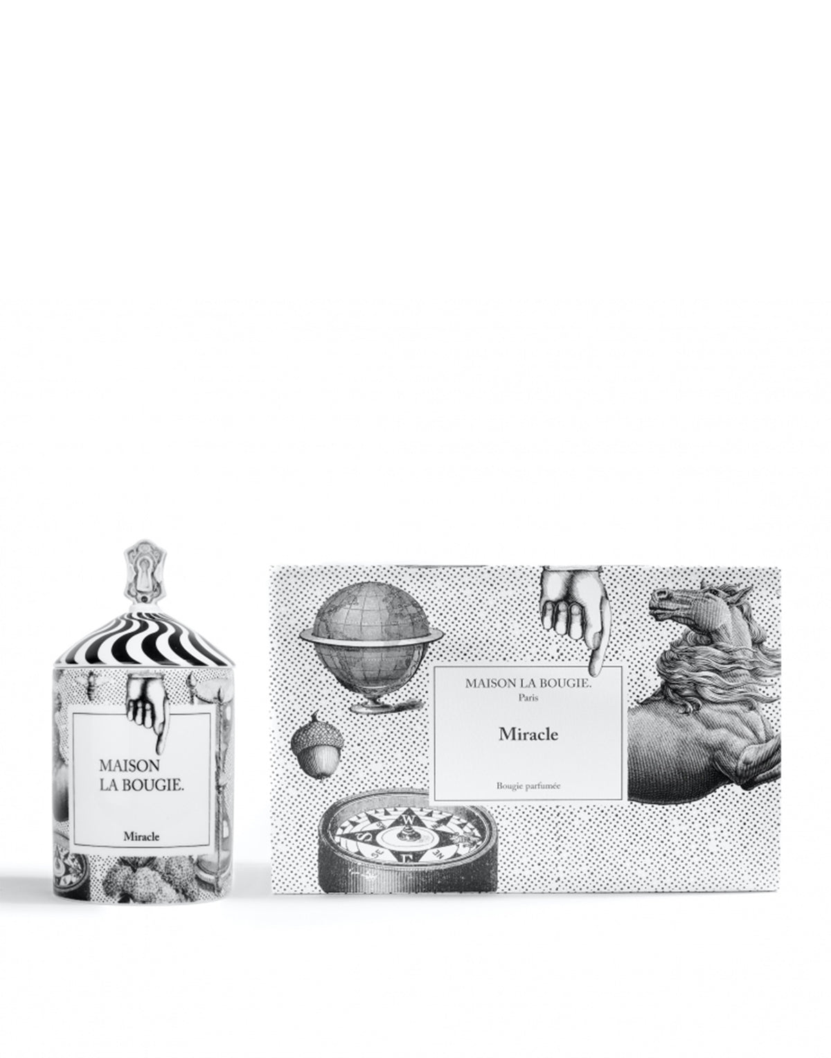 MAISON LA BOUGIE Candela Profumata Miracle in Ceramica 350g
