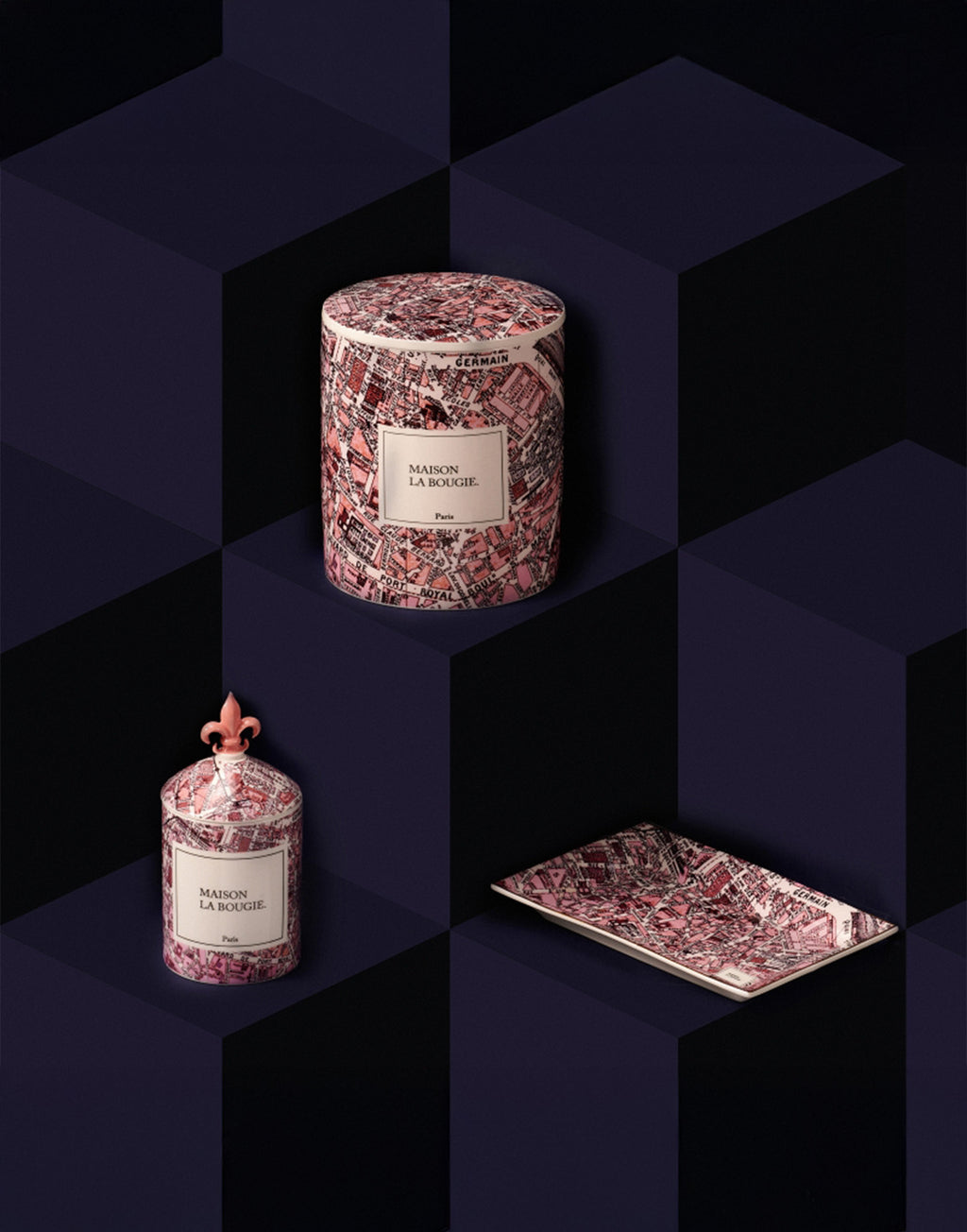 MAISON LA BOUGIE Candela Profumata Paris in Ceramica 2kg