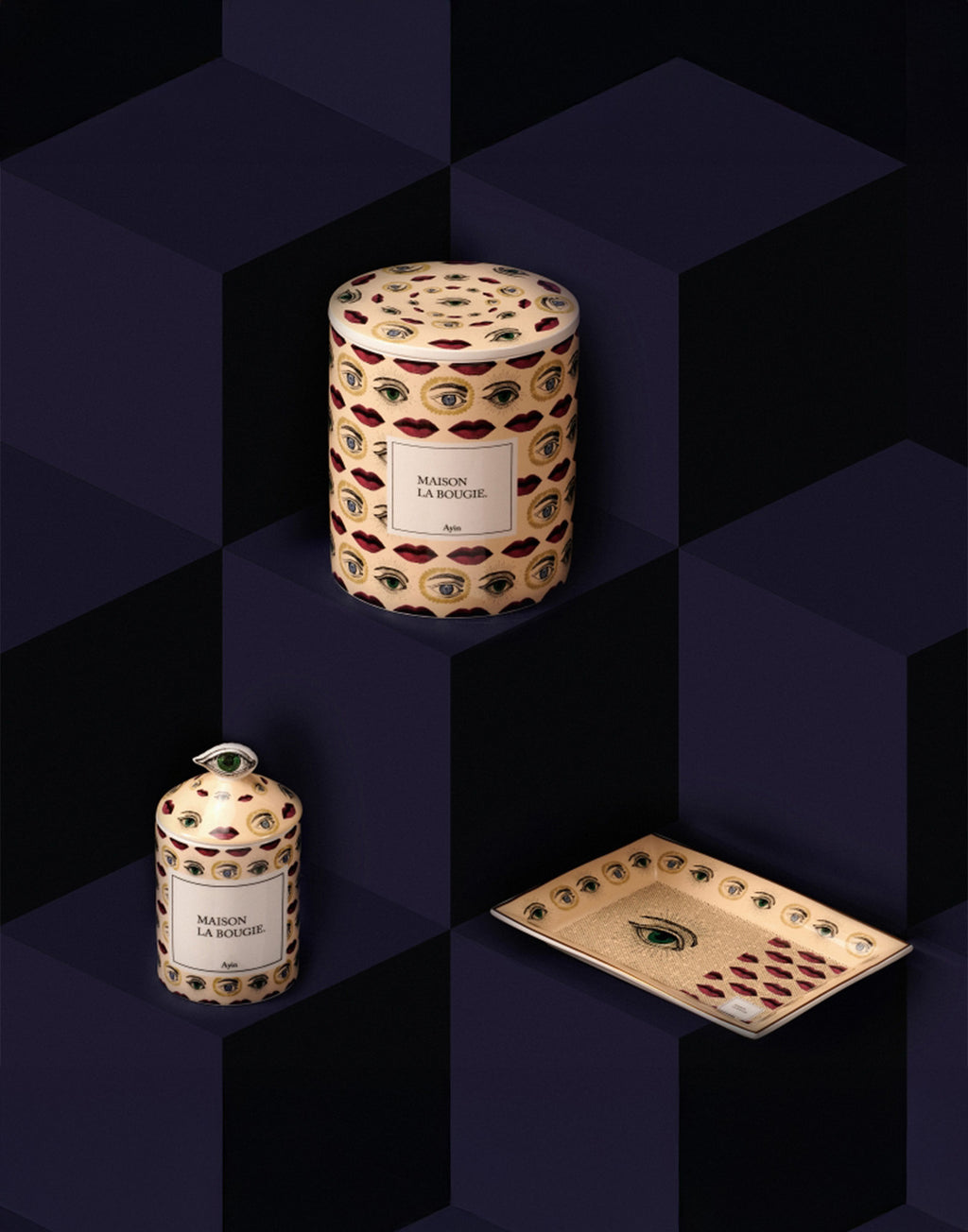 MAISON LA BOUGIE Piatto Svuotatasche in Ceramica Ayin