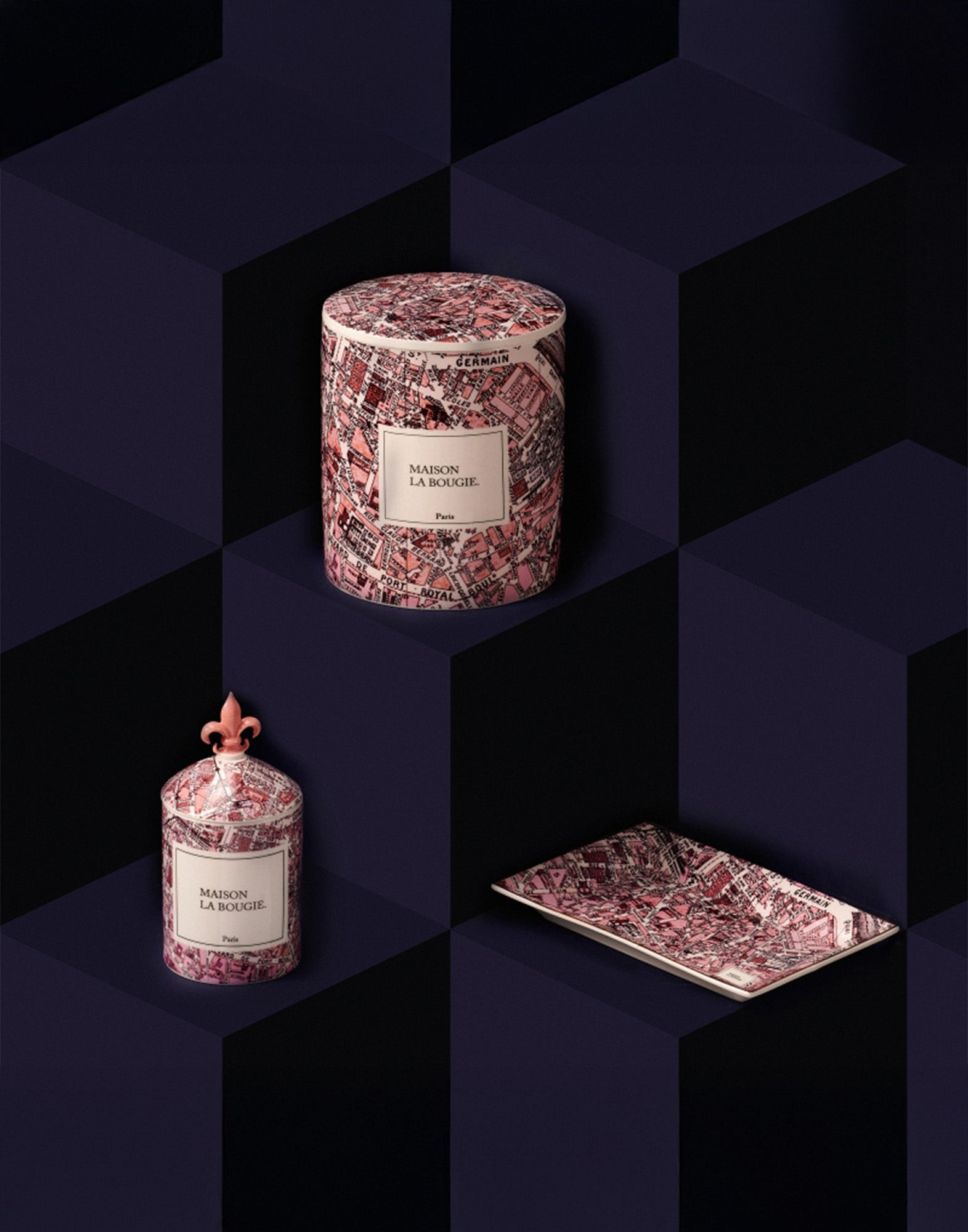 MAISON LA BOUGIE Piatto Svuotatasche in Ceramica Paris