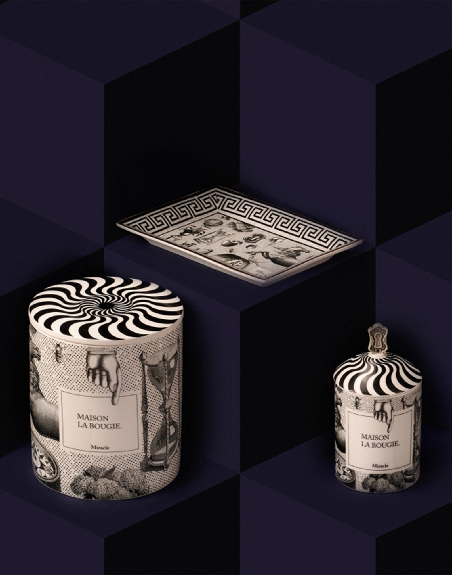 MAISON LA BOUGIE Piatto Svuotatasche in Ceramica Miracle