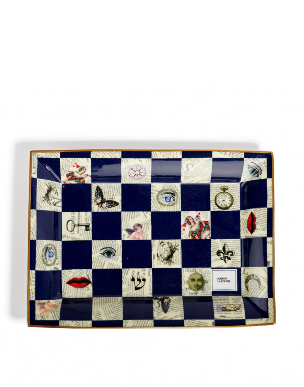 MAISON LA BOUGIE Piatto Svuotatasche in Ceramica La Reine