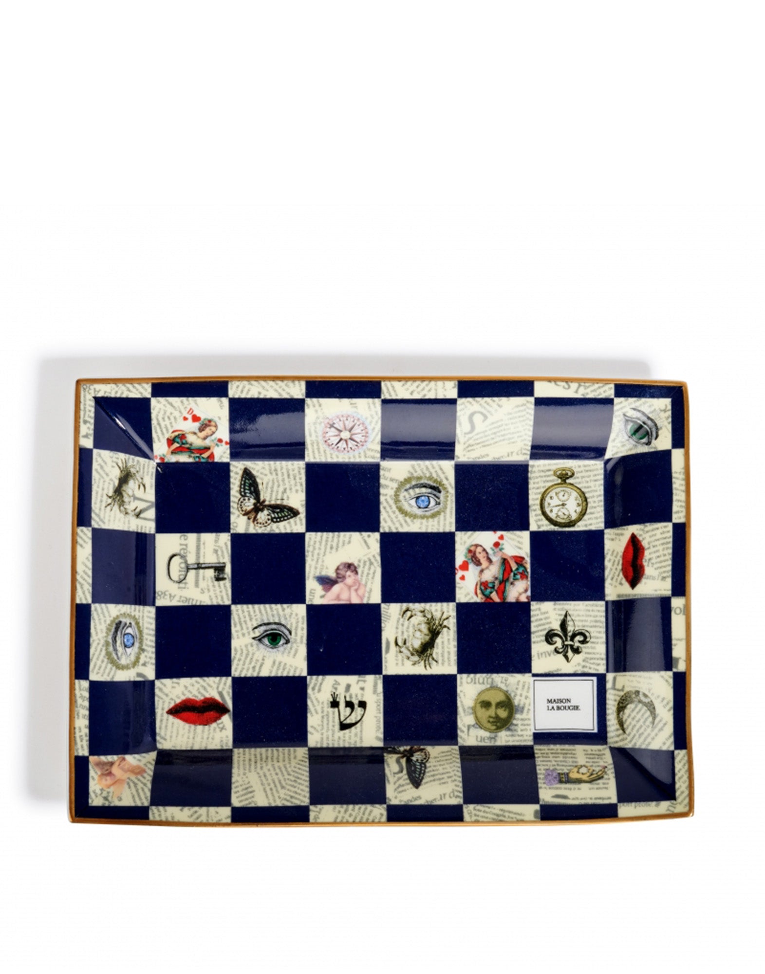 MAISON LA BOUGIE Piatto Svuotatasche in Ceramica La Reine