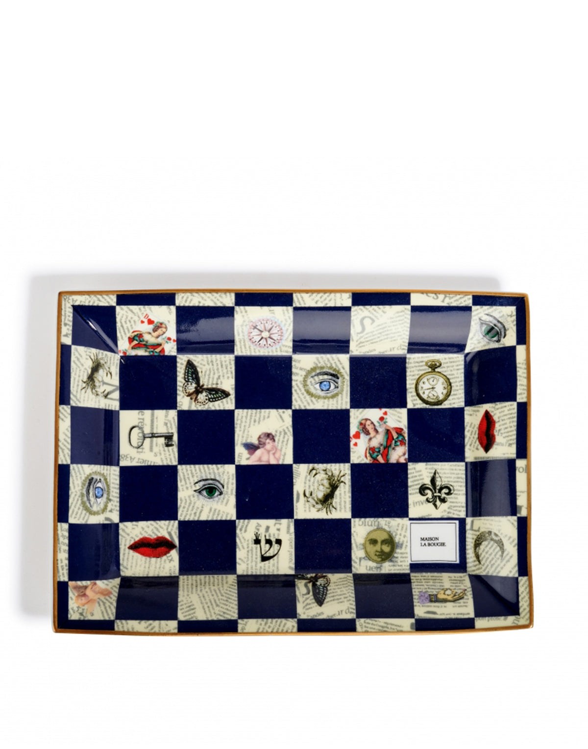 MAISON LA BOUGIE Piatto Svuotatasche in Ceramica La Reine