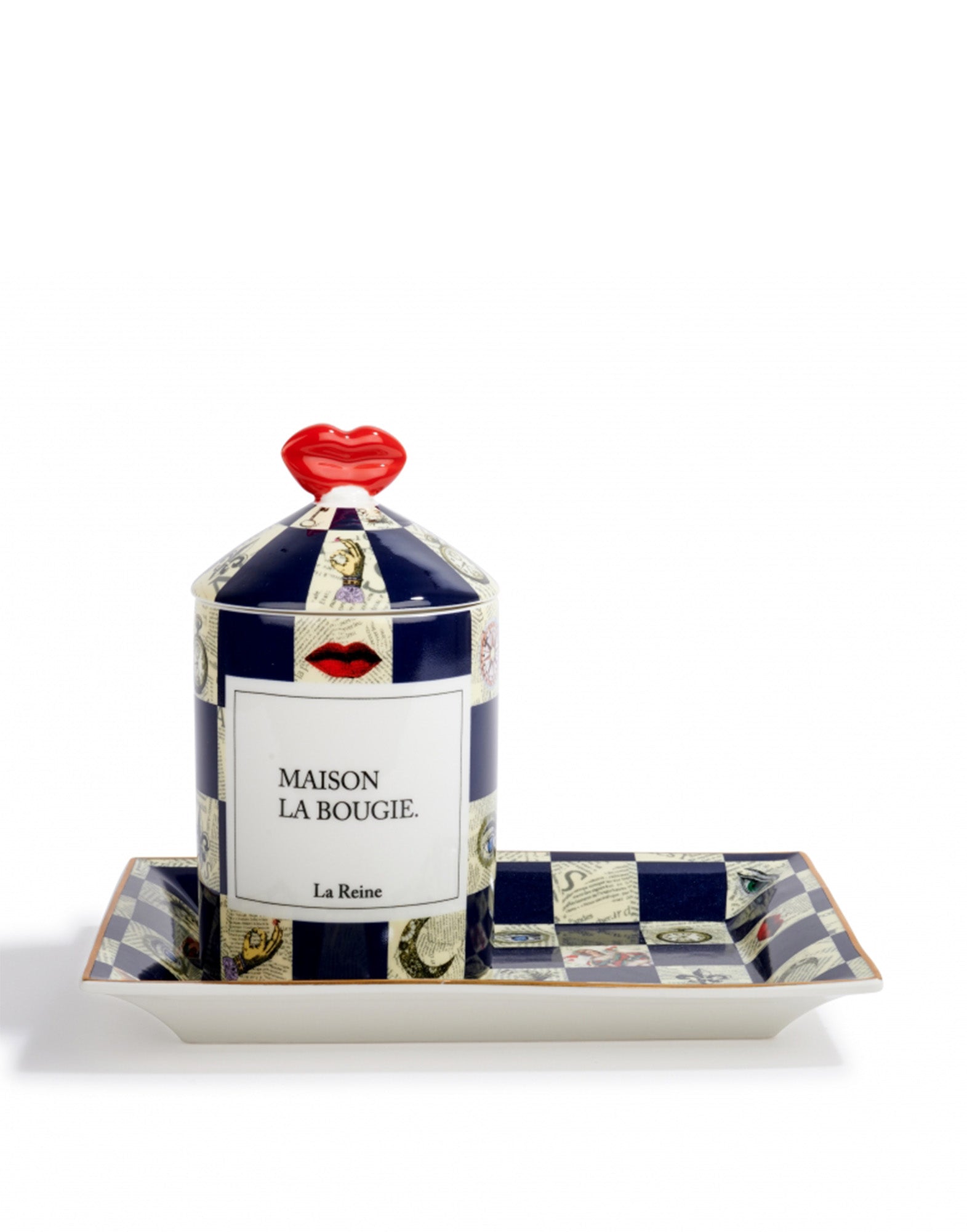 MAISON LA BOUGIE Piatto Svuotatasche in Ceramica La Reine