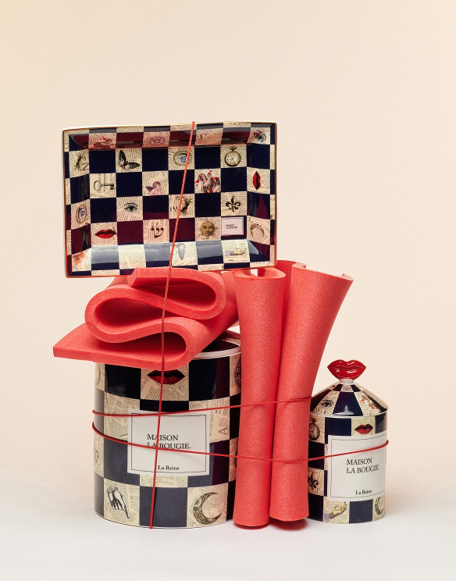 MAISON LA BOUGIE Piatto Svuotatasche in Ceramica La Reine