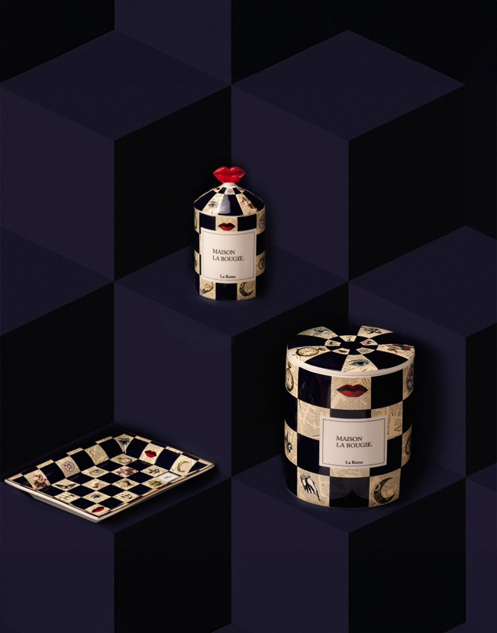 MAISON LA BOUGIE Piatto Svuotatasche in Ceramica La Reine