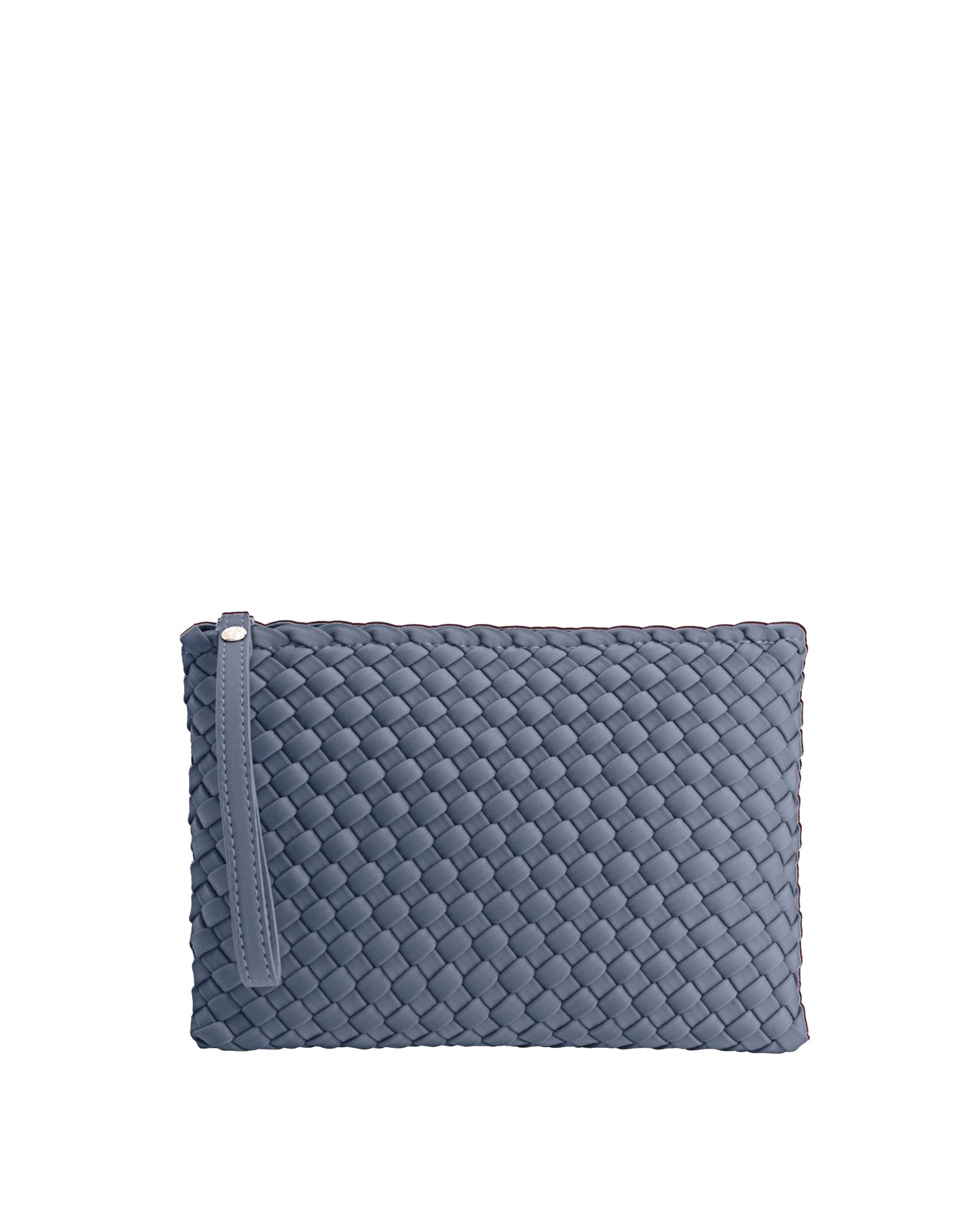 MARREA Clutch in Neoprene Intrecciato Ice Ice baby