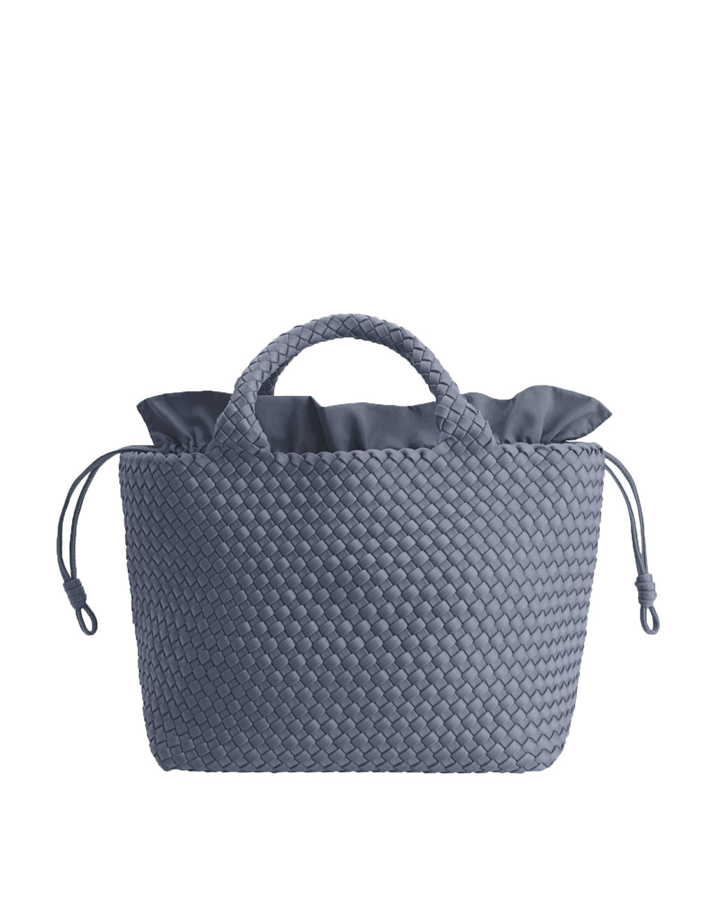 MARREA Shopping Media in Neoprene Intrecciato Ice Ice baby