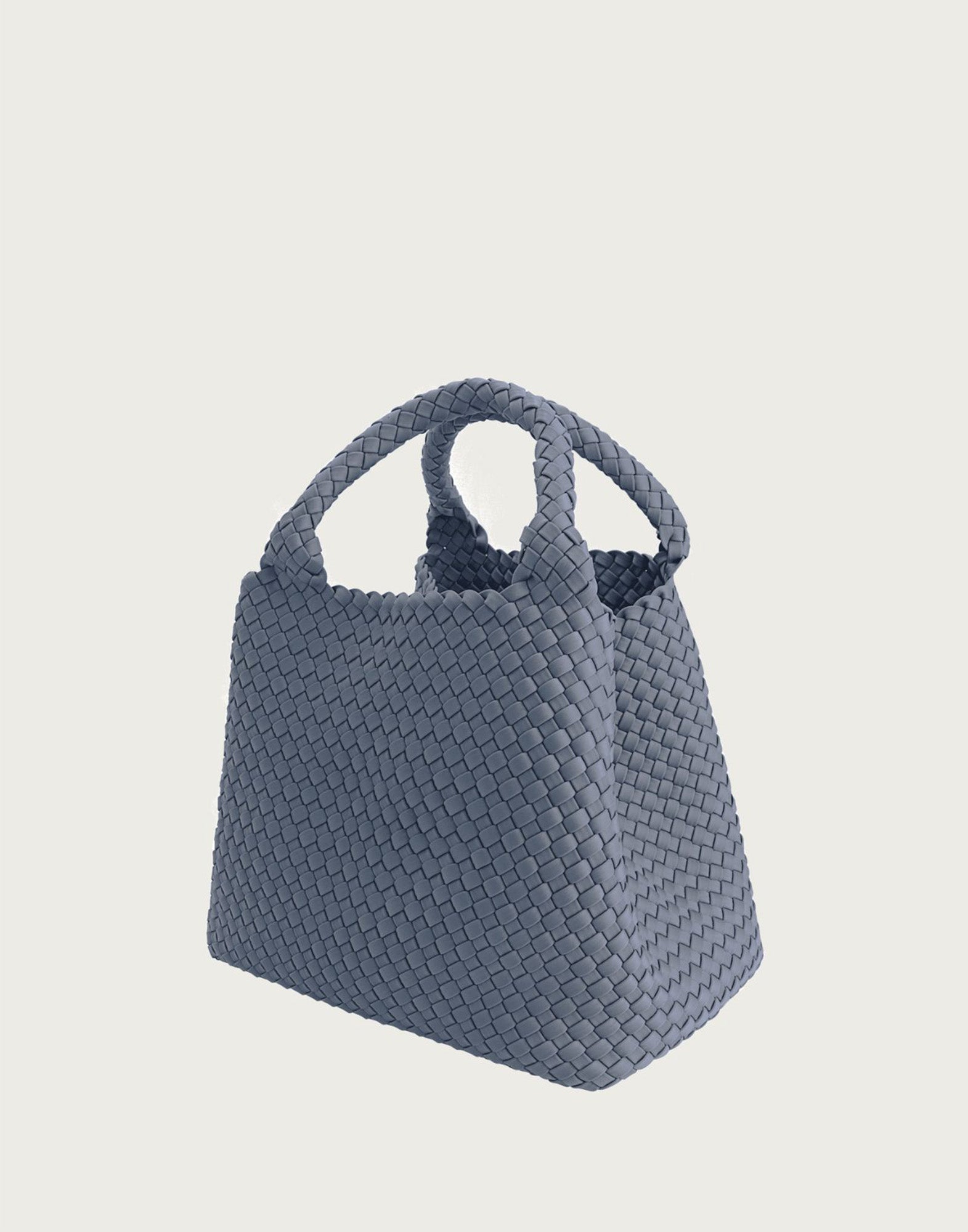 MARREA Shopping Media in Neoprene Intrecciato Ice Ice baby