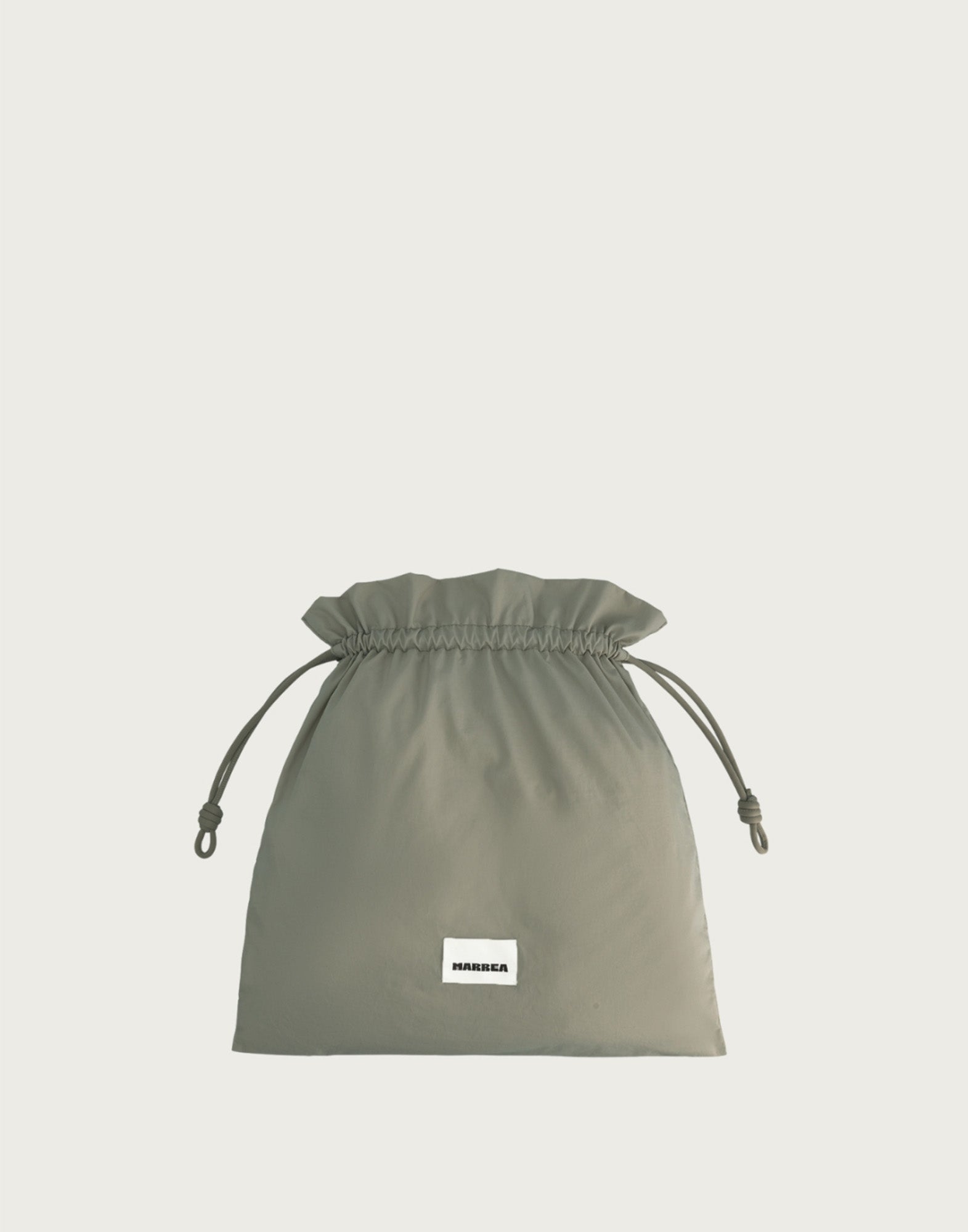 MARREA Shopping Midi in Neoprene Intrecciato Dark Oliva