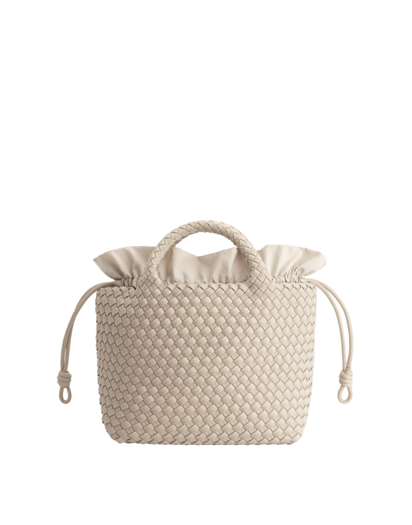 MARREA Shopping Midi in Neoprene Intrecciato No Tan Lines