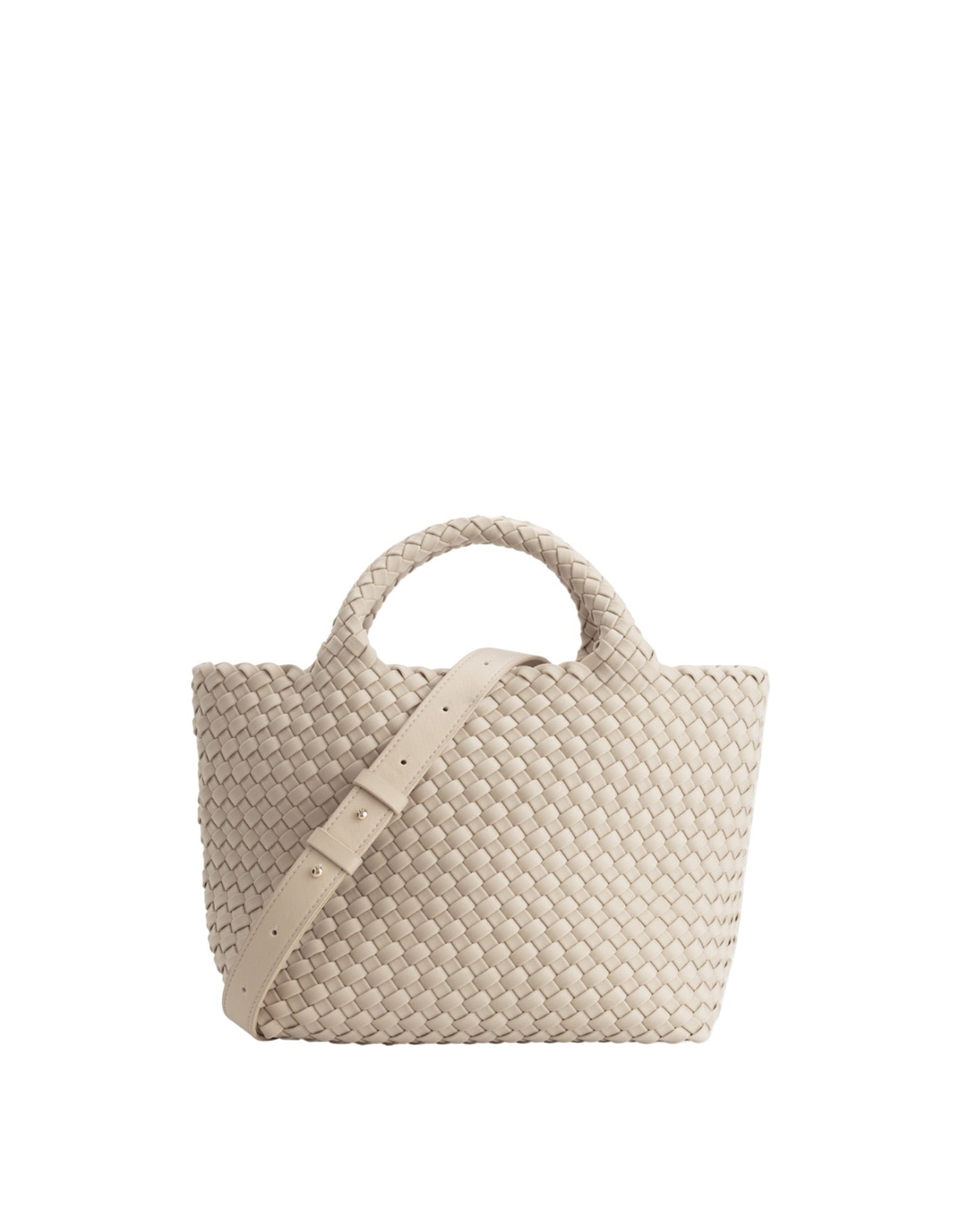 MARREA Shopping Midi in Neoprene Intrecciato No Tan Lines