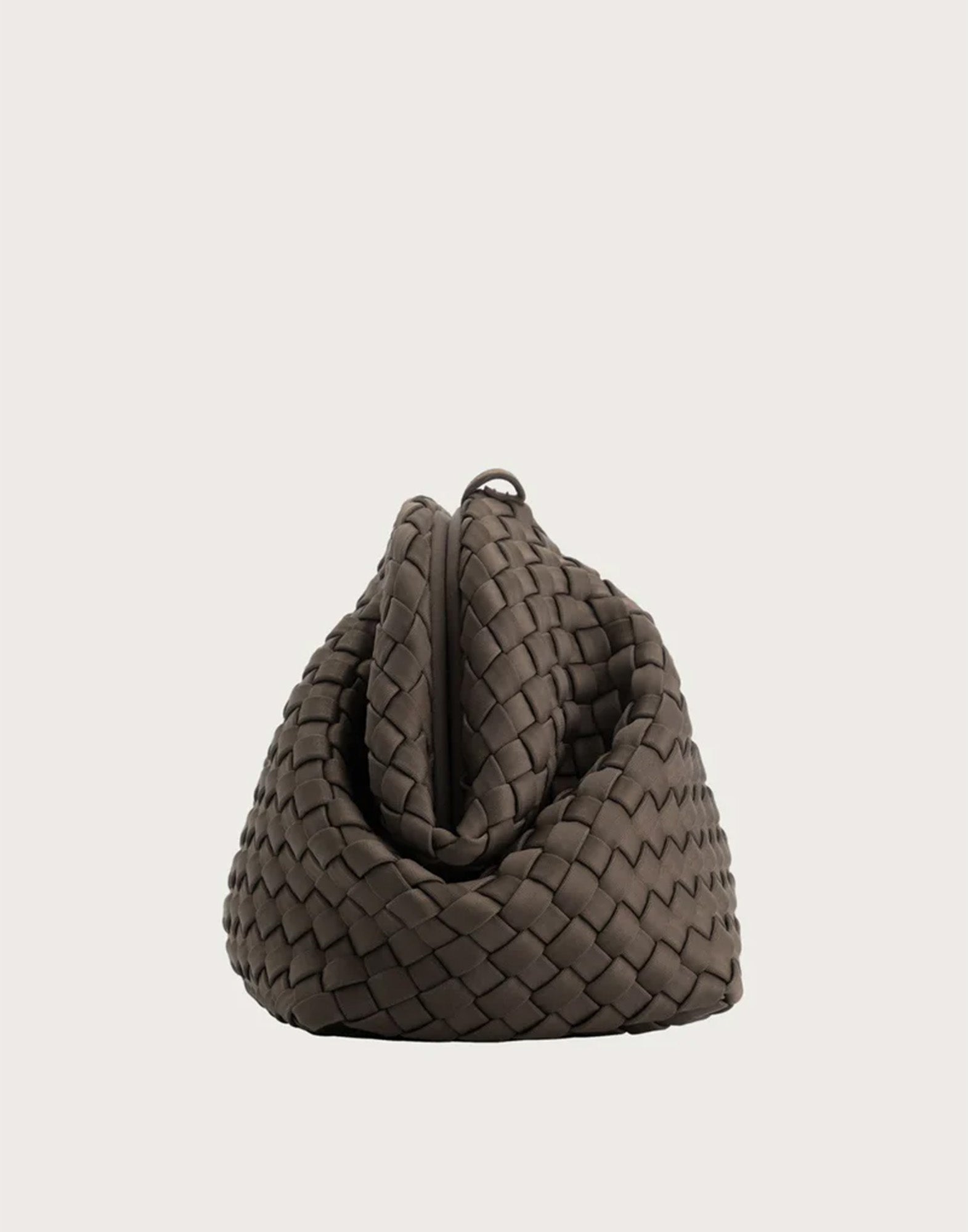 MARREA Pochette in Neoprene Intrecciato Espresso Yourself