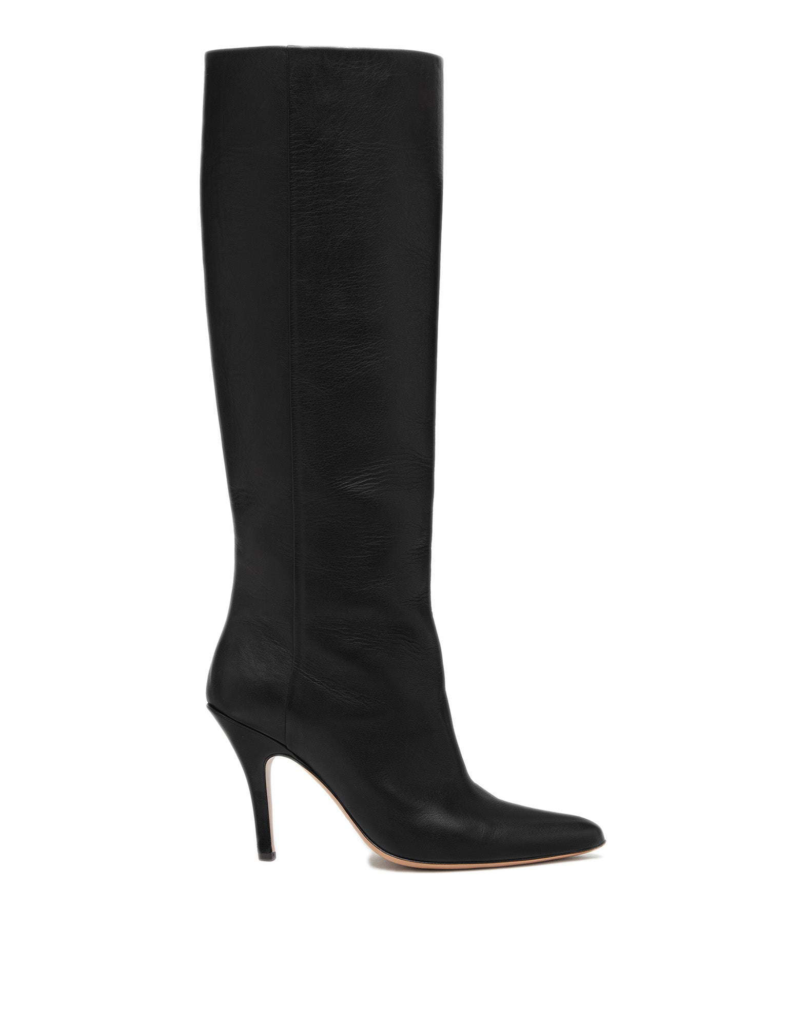MM6 MAISON MARGIELA Stivali al Ginocchio Architype in Pelle Nera