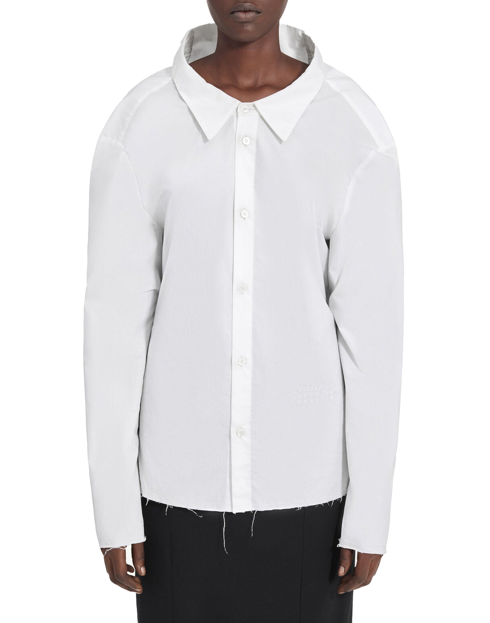MM6 MAISON MARGIELA Camicia in Popeline di Cotone