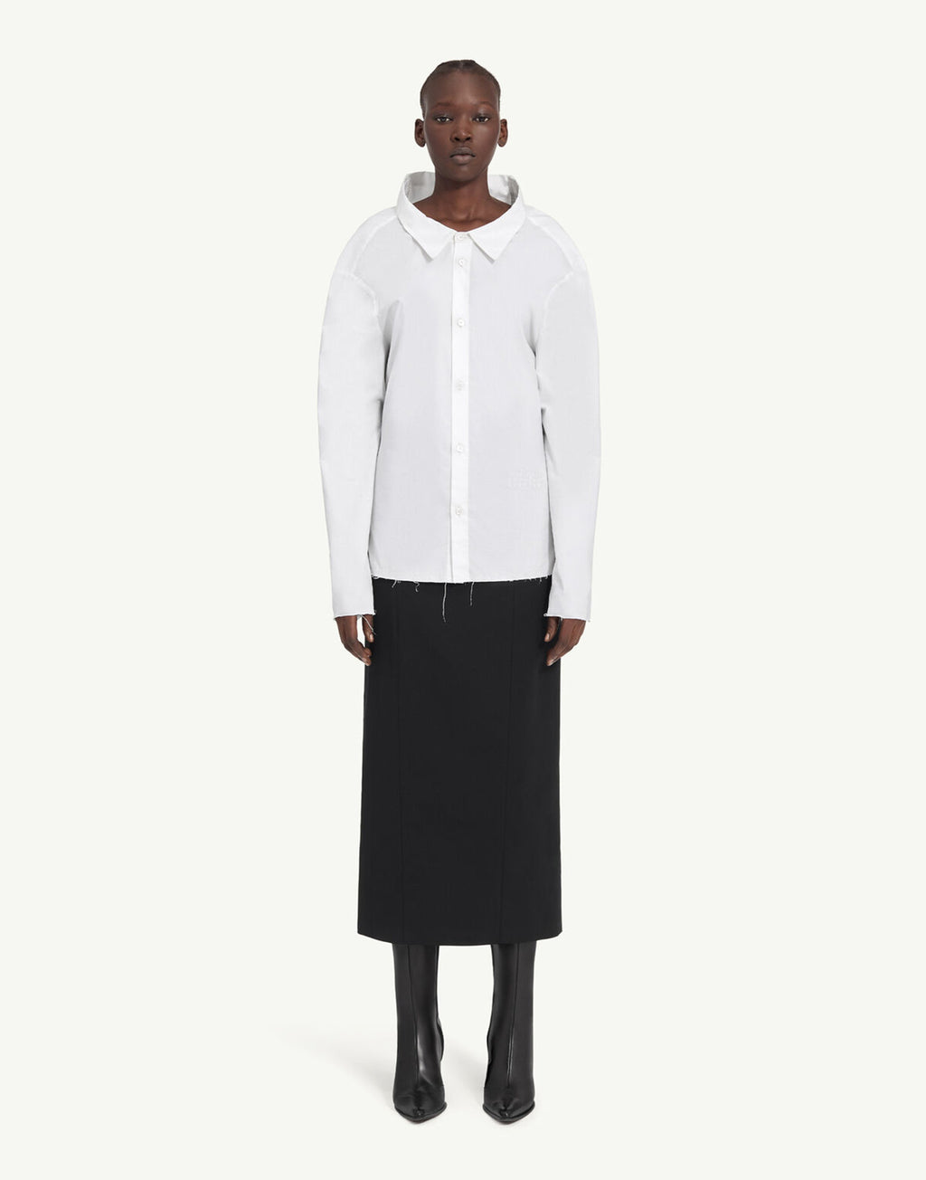 MM6 MAISON MARGIELA Camicia in Popeline di Cotone