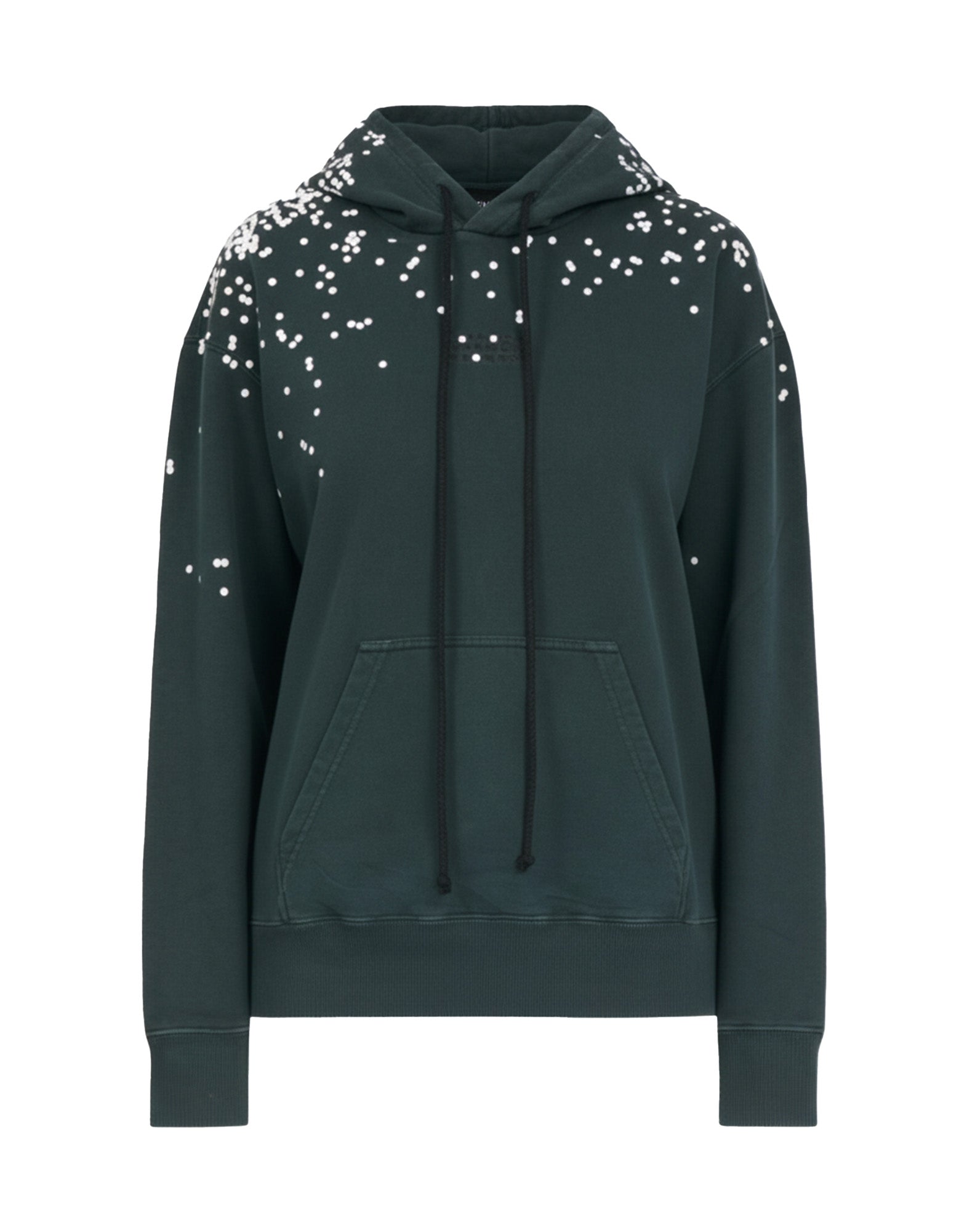 MM6 MAISON MARGIELA Felpa con Cappuccio in Jersey Non Spazzolato