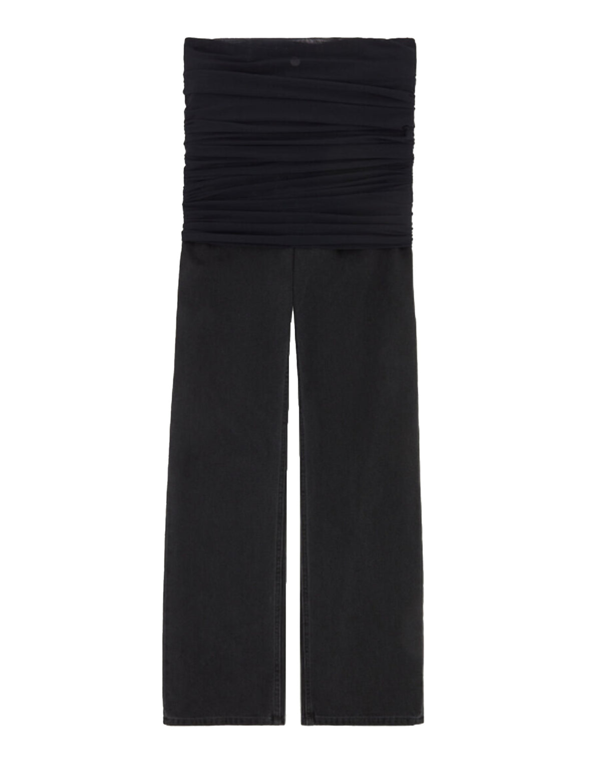 MM6 MAISON MARGIELA Jeans con Sovrapposzioni Neri