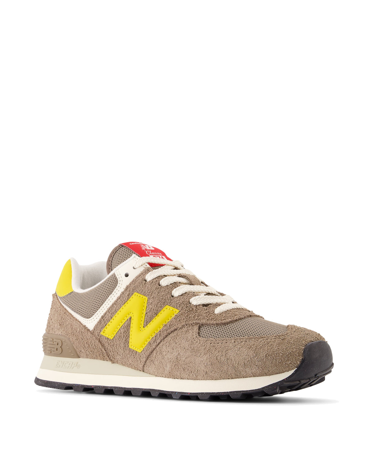 NEW BALANCE Sneakers 574 Marrone e Giallo