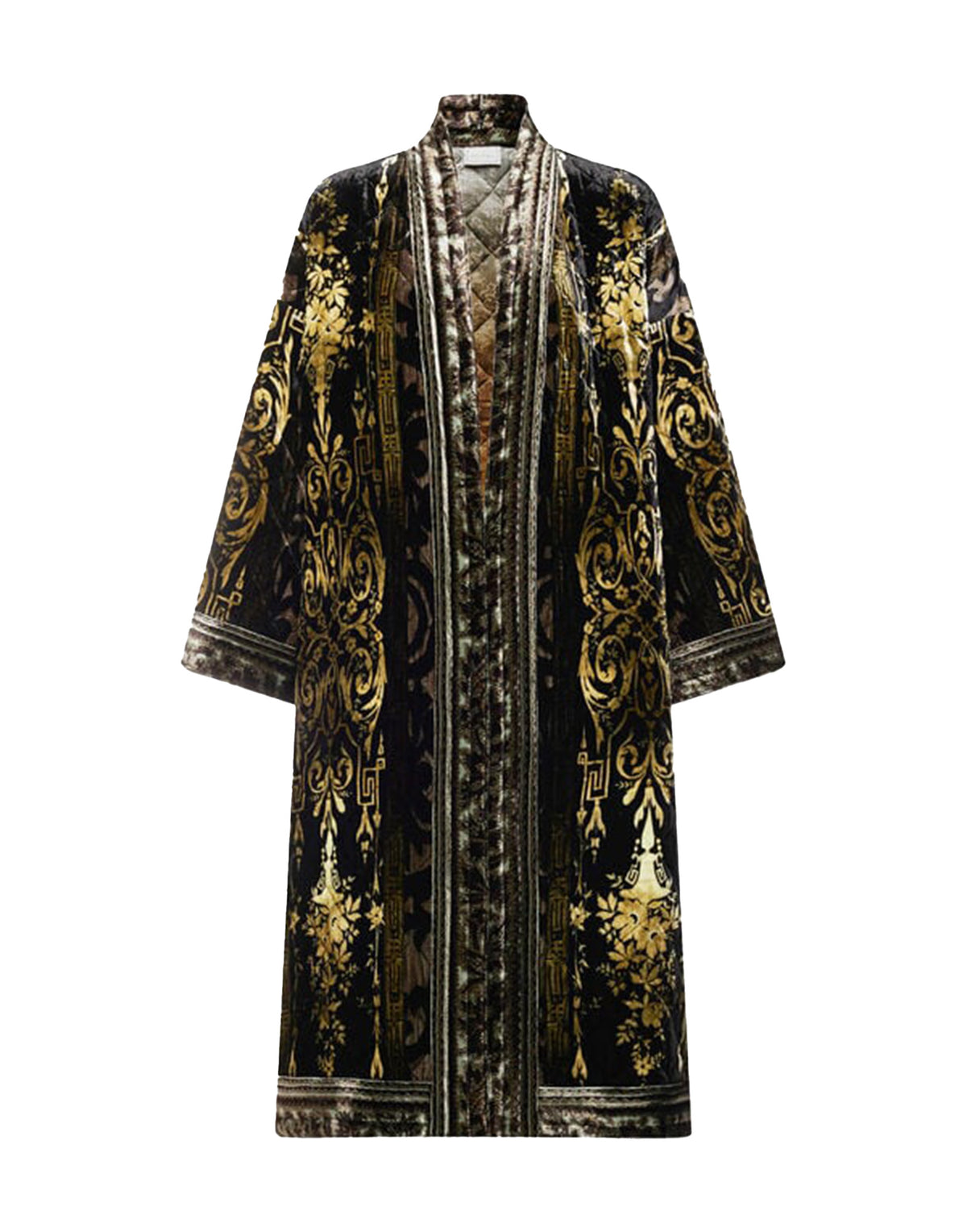 PIERRE-LOUIS MASCIA Kimono Kanadas in Viscosa e Seta Jacquard