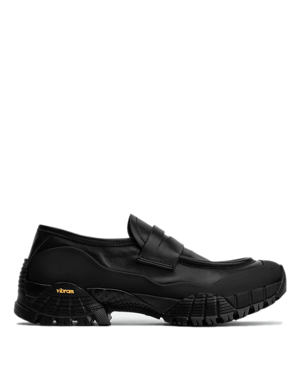 POEVE Alpi Loafers in Pelle Nera