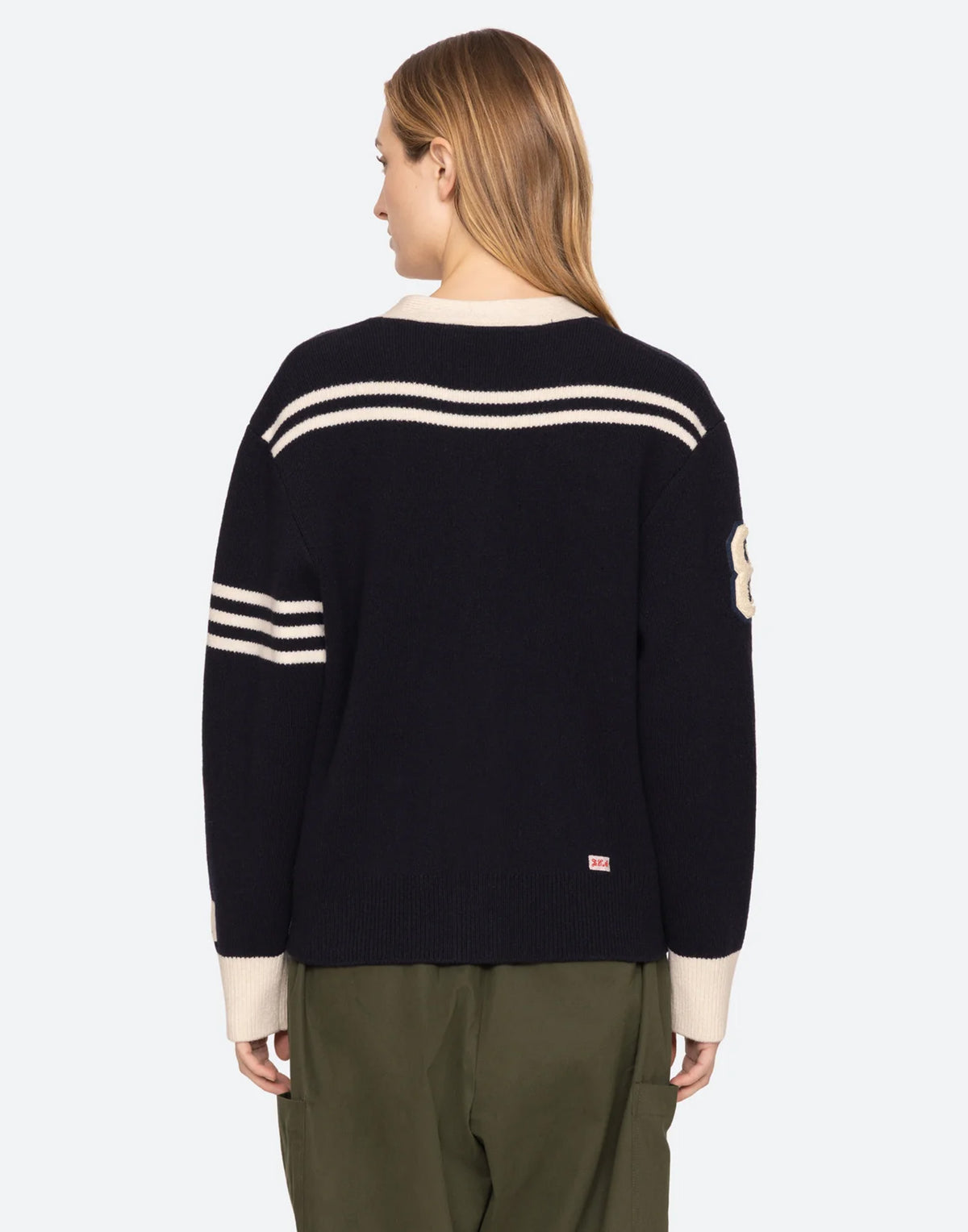 SEA NY Cardigan Arther in Lana Merino Extrafine