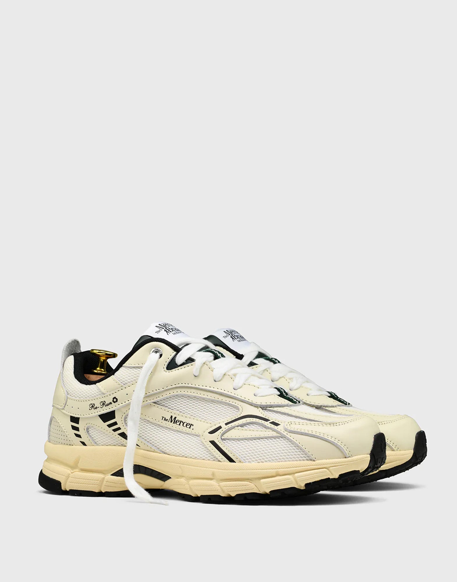 THE MERCER BRAND Sneakers The Re-Run Nappa Off-White