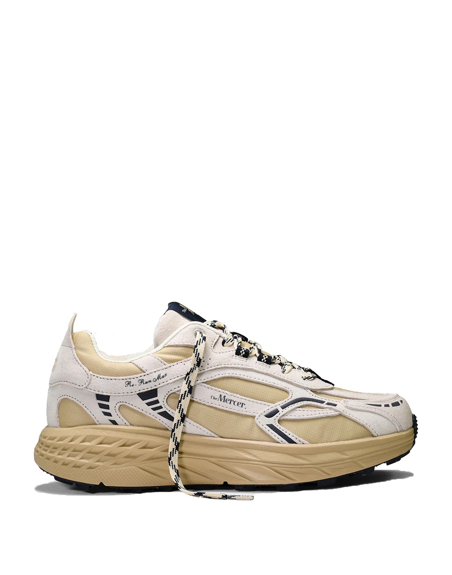 THE MERCER BRAND Sneakers The Re-Run Max Nubuck Sand