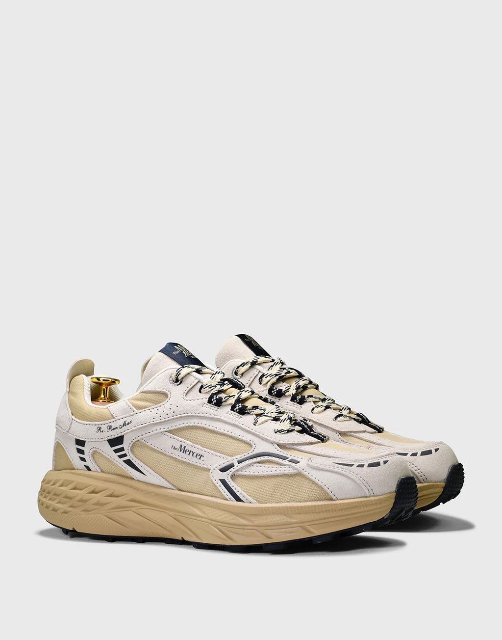 THE MERCER BRAND Sneakers The Re-Run Max Nubuck Sand