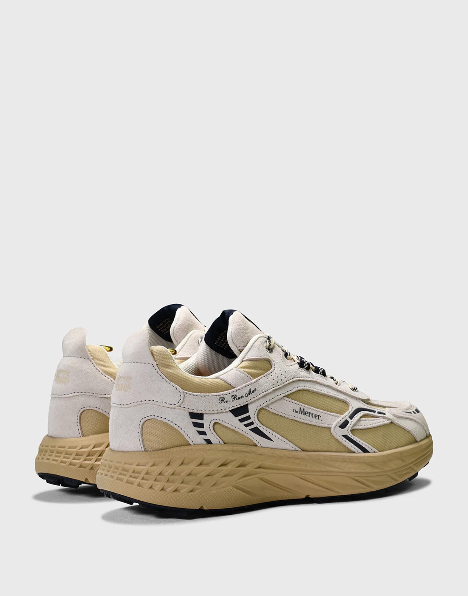 THE MERCER BRAND Sneakers The Re-Run Max Nubuck Sand