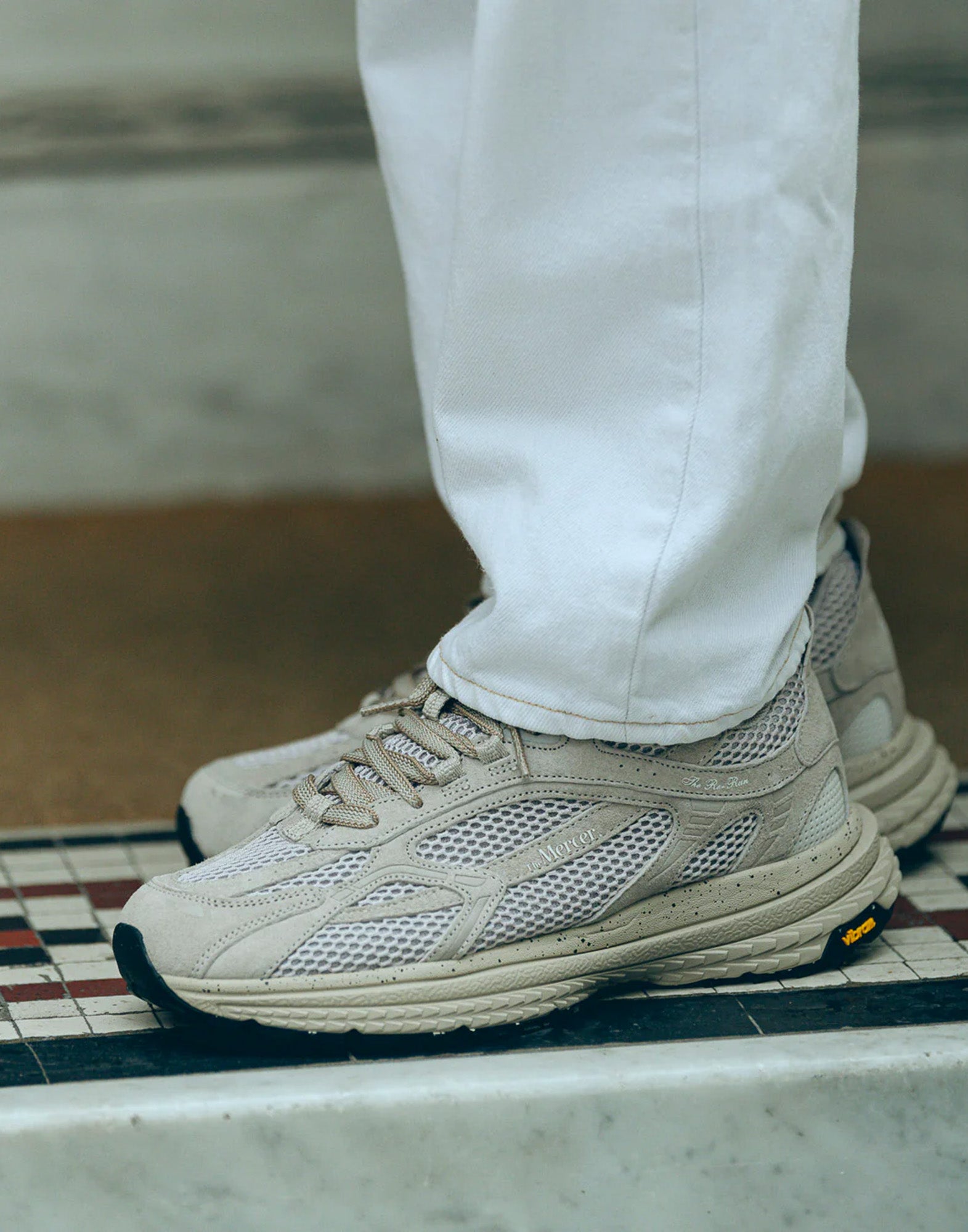 THE MERCER BRAND Sneakers The Re-Run Vibram Sand